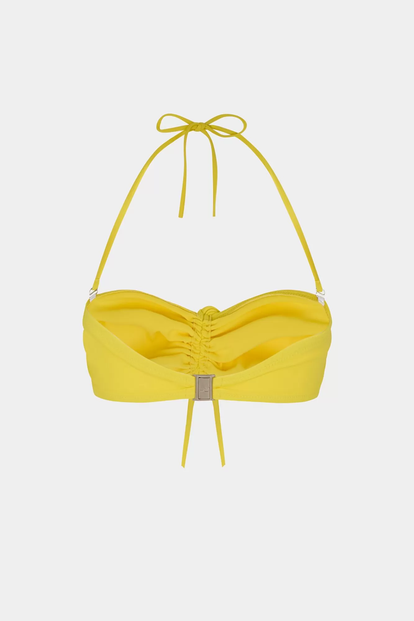 Strandkleding^Dsquared2 Hotty Bikini-Bandeautop Geel