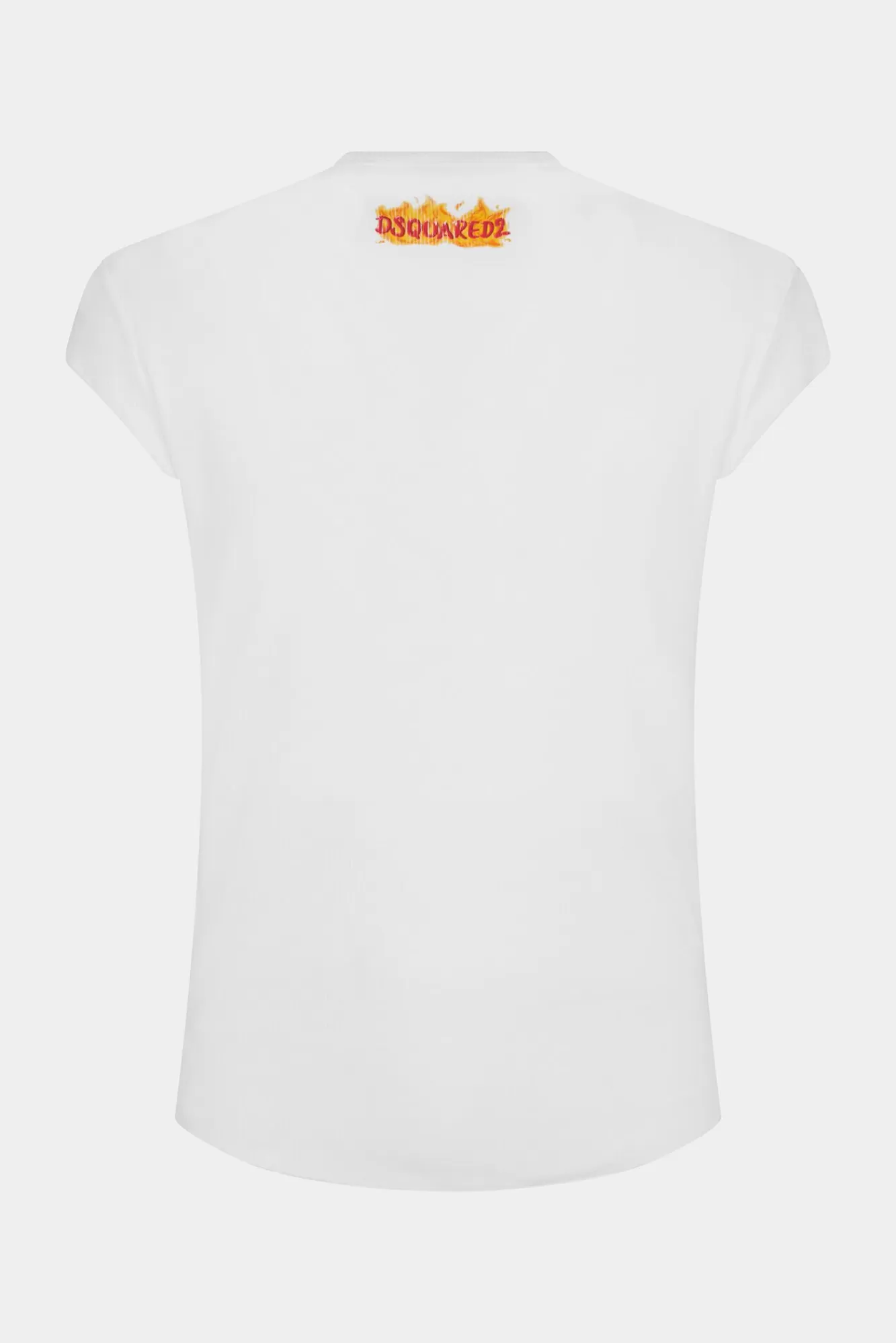 T-Shirts En Poloshirts^Dsquared2 Hotty Choke-Fit T-Shirt Wit