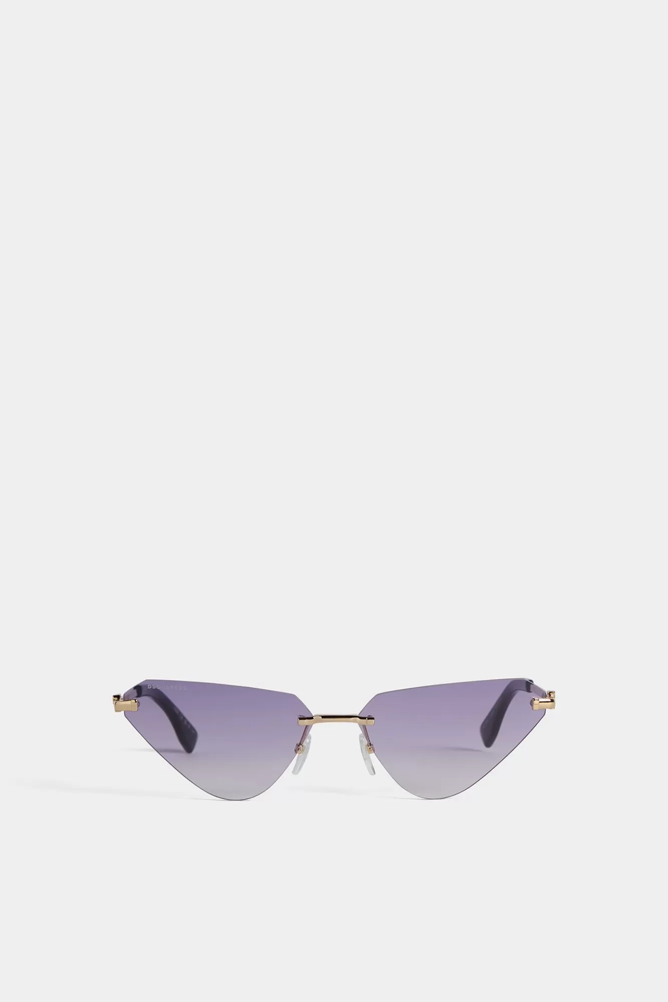 Brillen^Dsquared2 Hype En Violette Zonnebril Goud