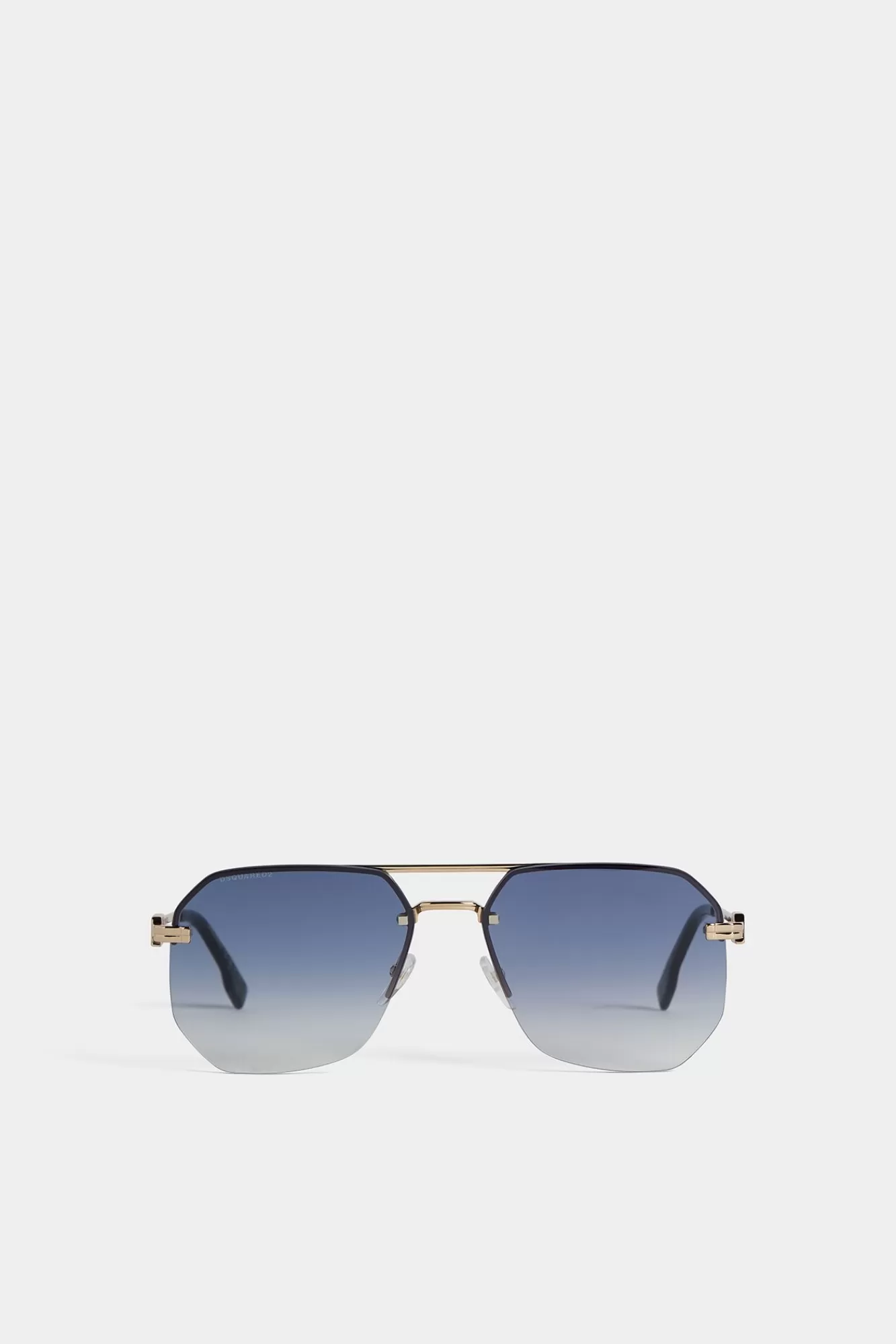 Brillen^Dsquared2 Hype Goud E Zonnebril Blauw