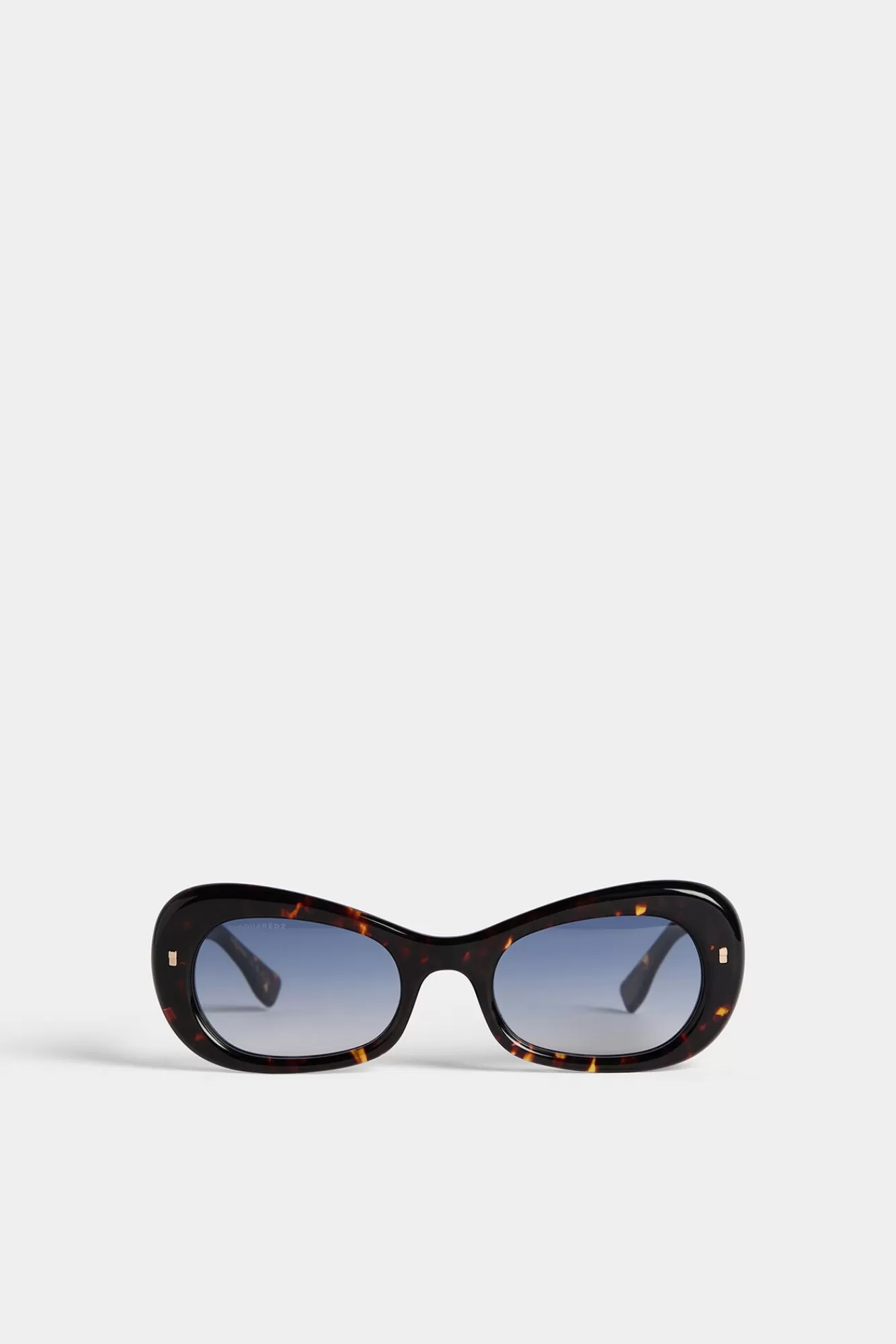 Brillen^Dsquared2 Hype Havana-Zonnebril Blauw