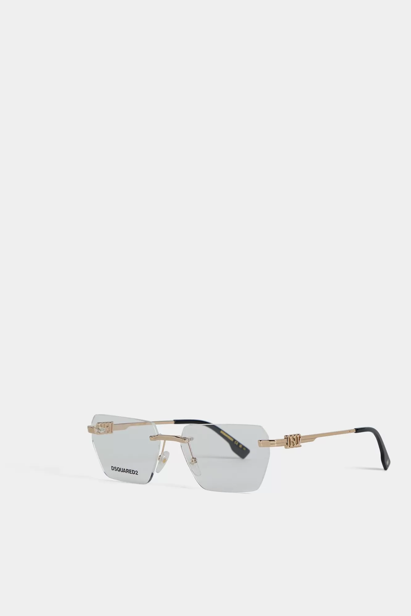 Brillen^Dsquared2 Hype Light Gold Optische Bril Goud