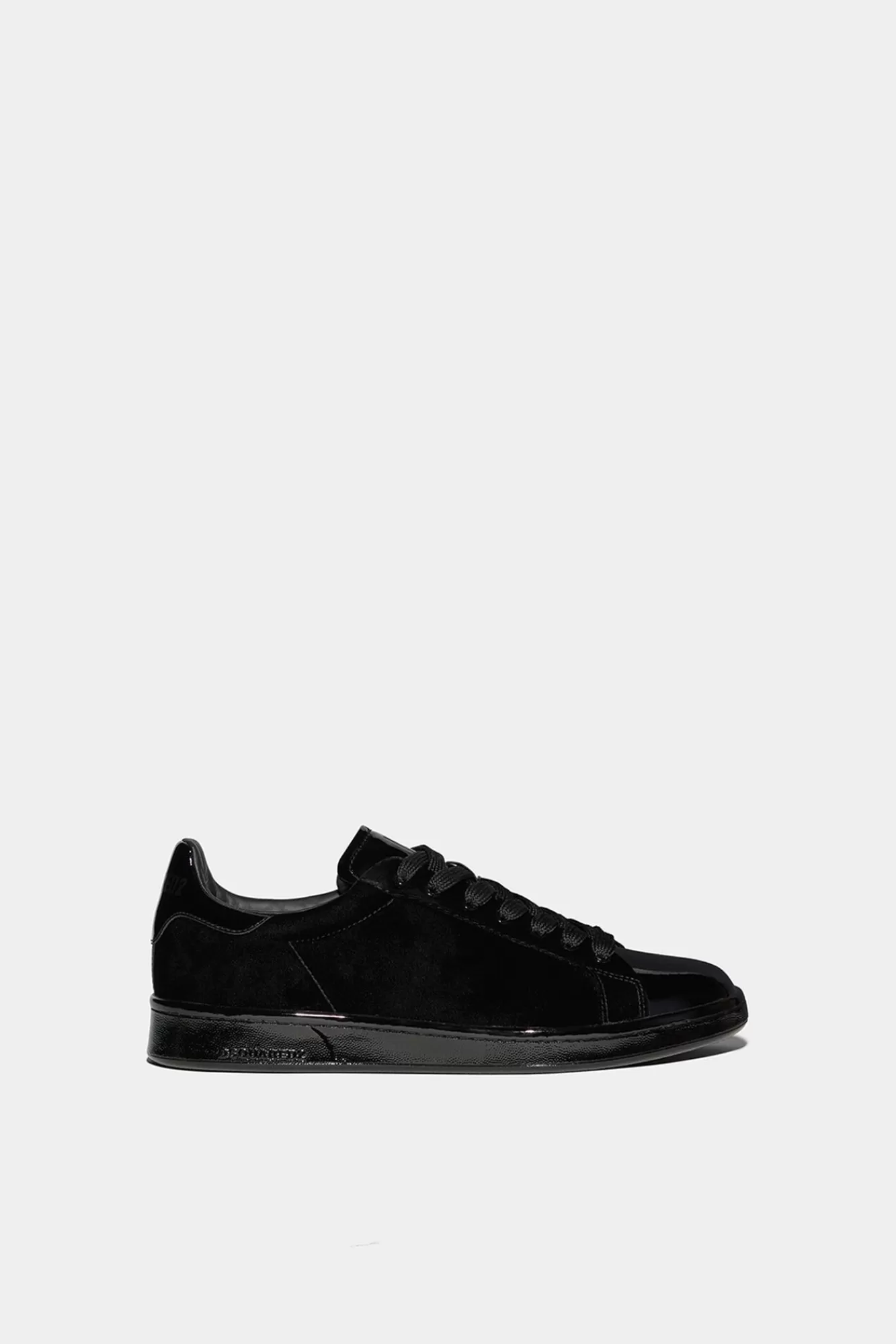 Sneakers^Dsquared2 Ibra Boxer-Sneakers Zwart