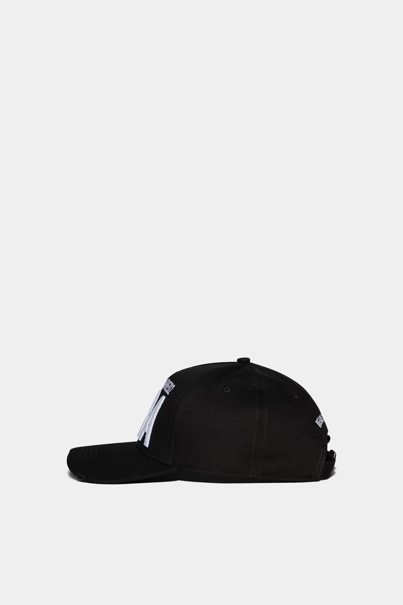 Hoofddeksels^Dsquared2 Ibra-Baseballpet Zwart