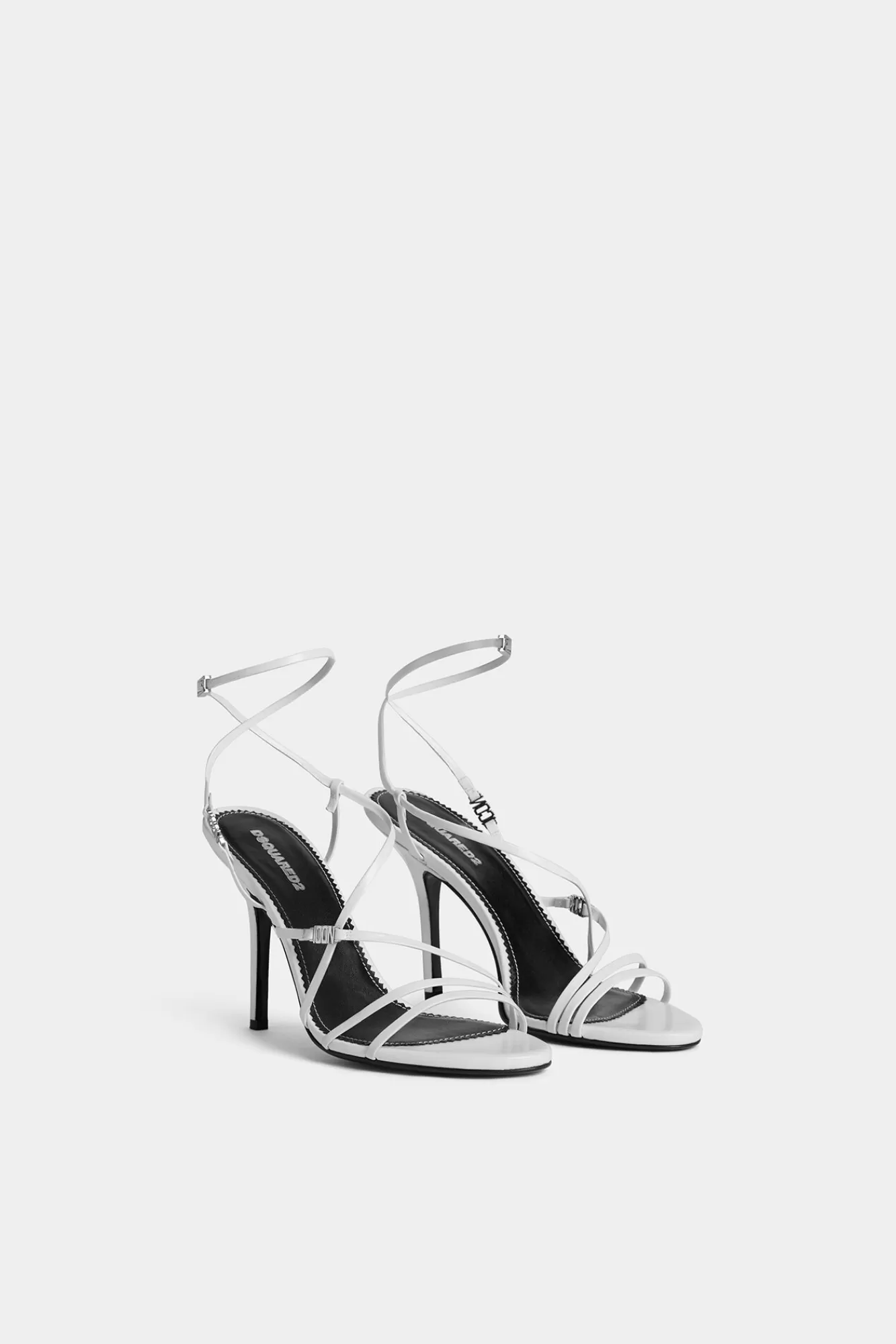 Sandalen^Dsquared2 Icon Clubbing-Sandalen Wit