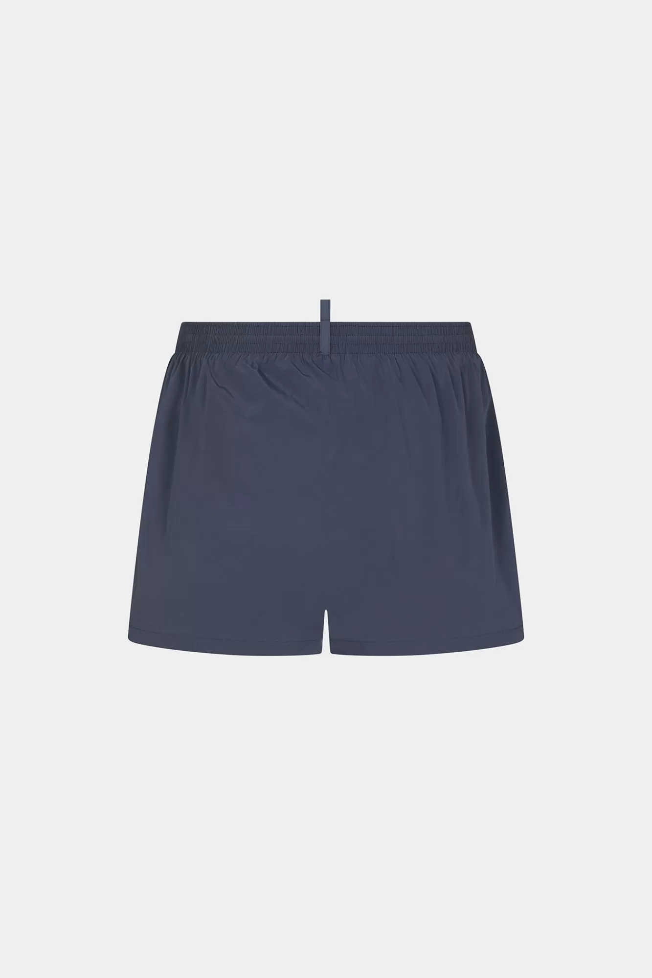 Strandkleding^Dsquared2 Icon Splash Boxer Midi Antraciet/Zwart