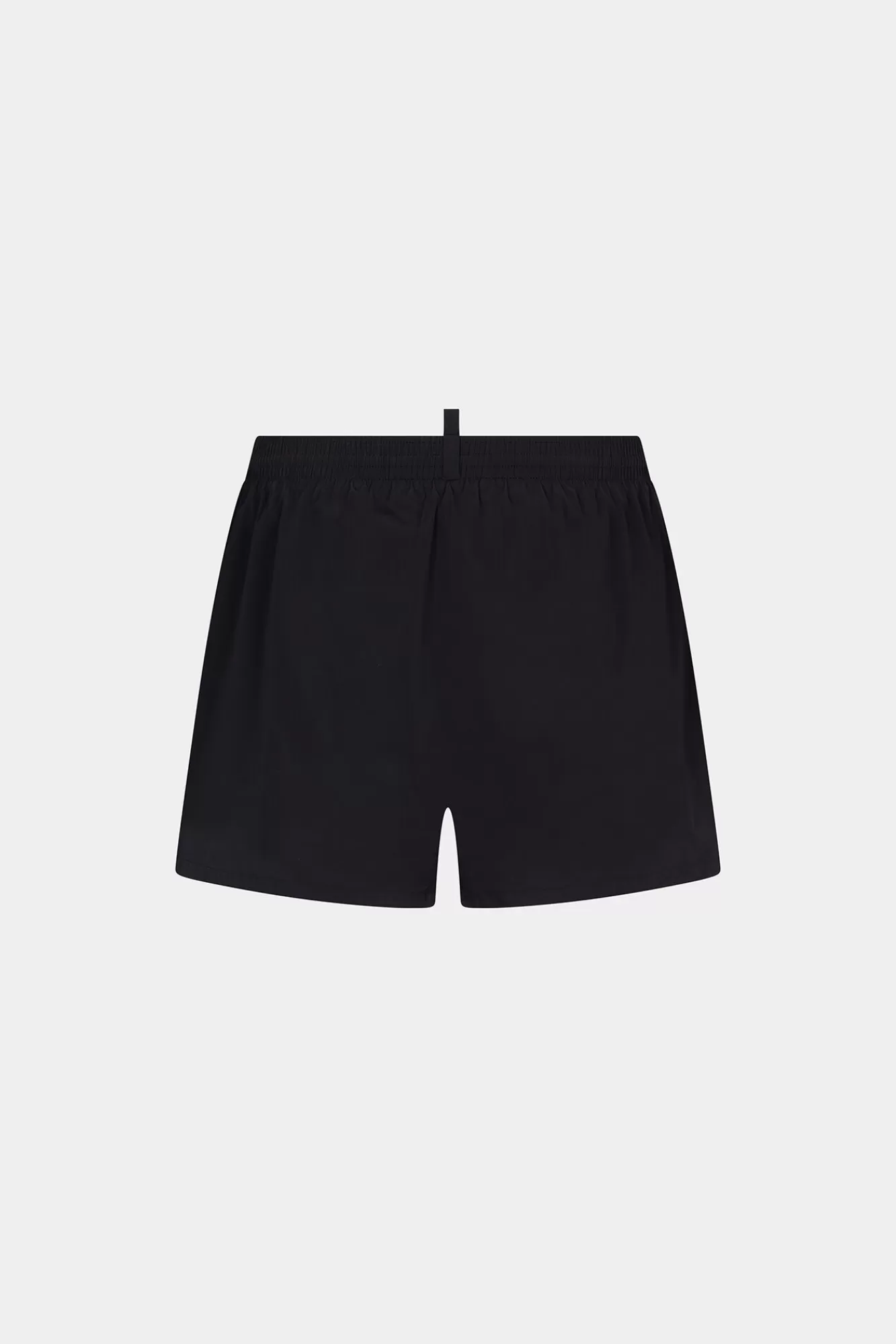 Strandkleding^Dsquared2 Icon Splash Boxer Midi Zwart Wit