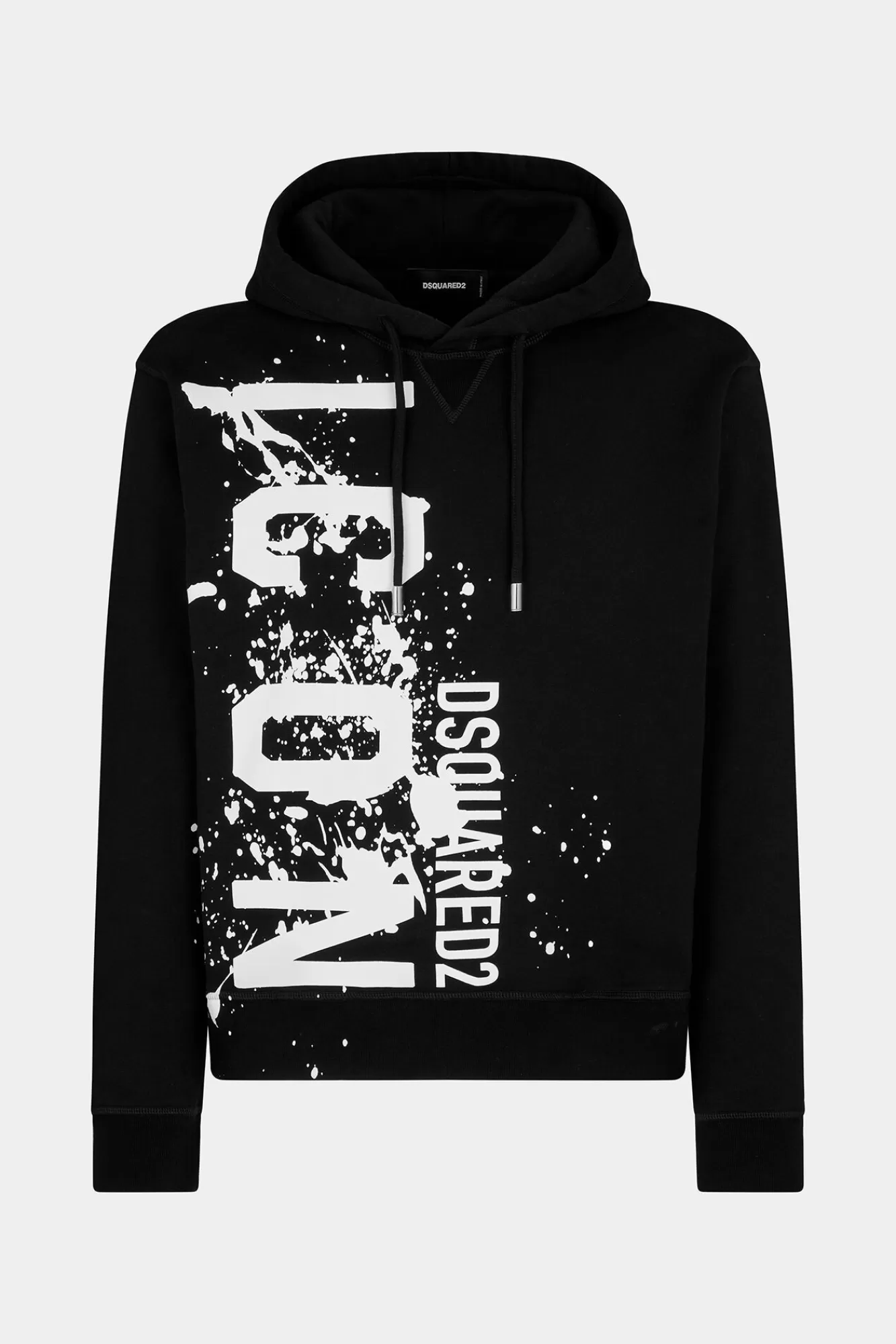 Sweatshirts^Dsquared2 Icon Splash Cool Fit Hoodie-Sweatshirt Zwart