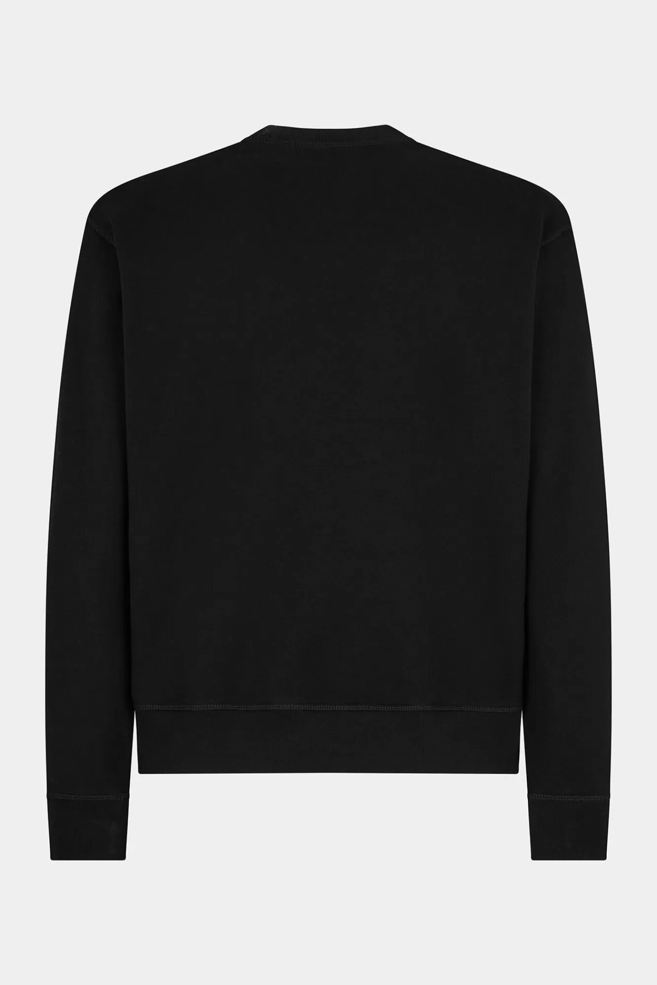 Sweatshirts^Dsquared2 Icon Splash Cool-Fit Sweatshirt Met Ronde Hals Zwart