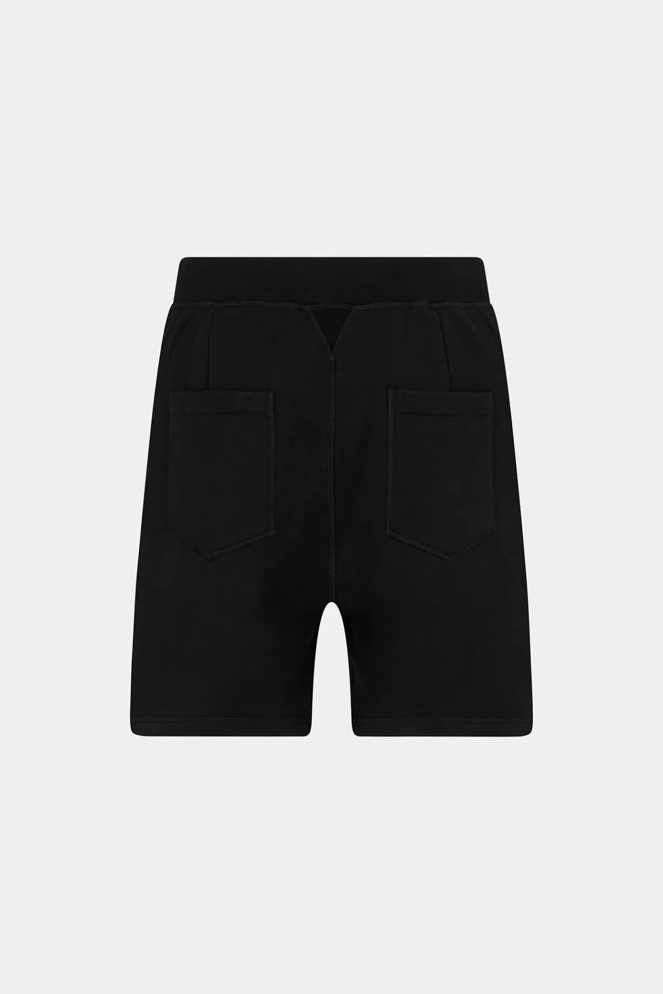 Korte Broek^Dsquared2 Icon Stamps Relax-Fit Short Zwart