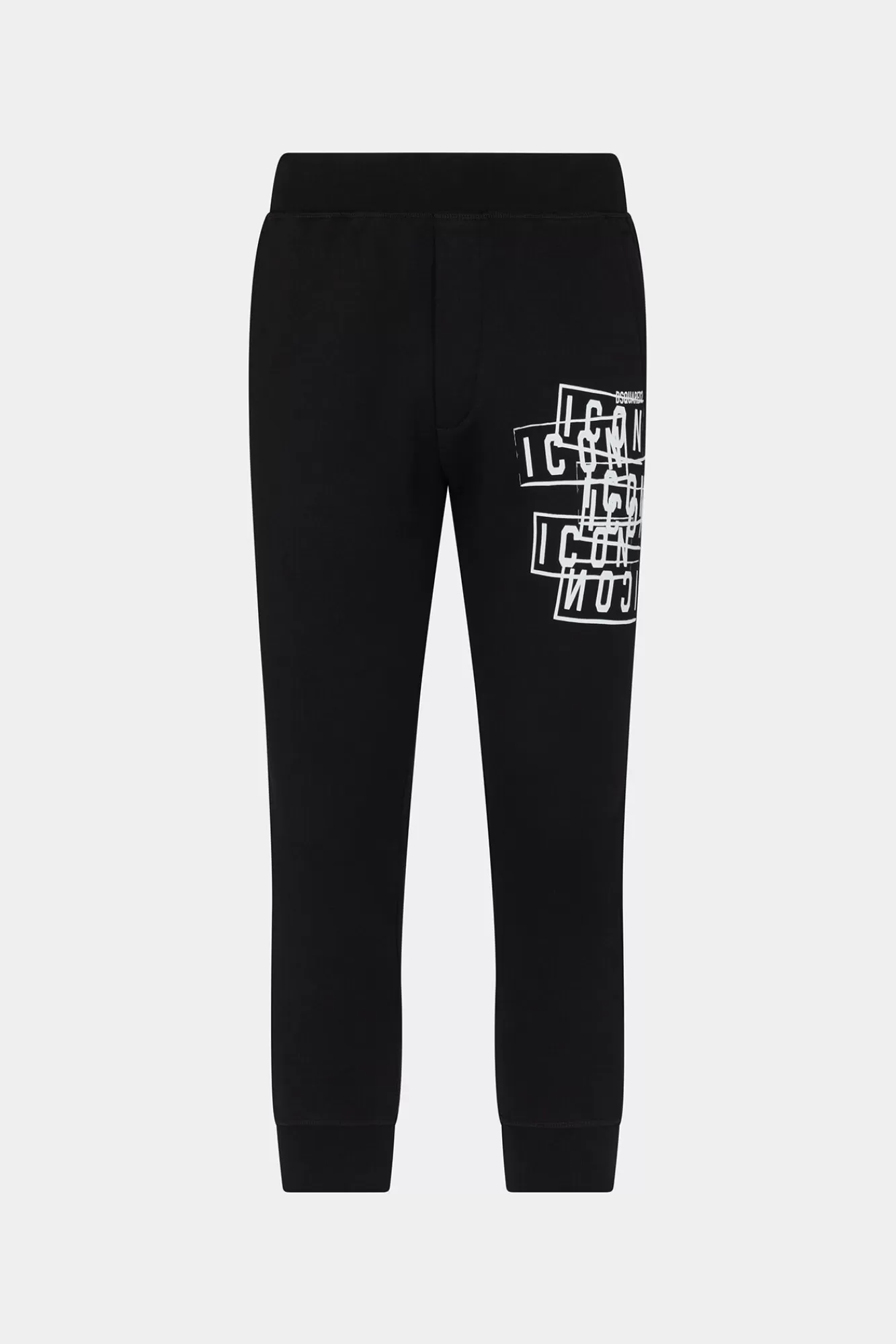 Co-Orden^Dsquared2 Icon Stamps Ski-Fit Joggingbroek Zwart