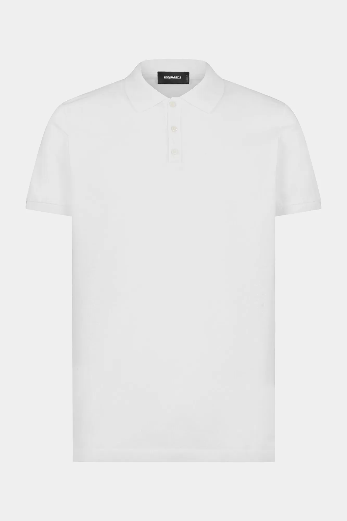 T-Shirts En Poloshirts^Dsquared2 Iconisch Tennisfit Poloshirt Wit