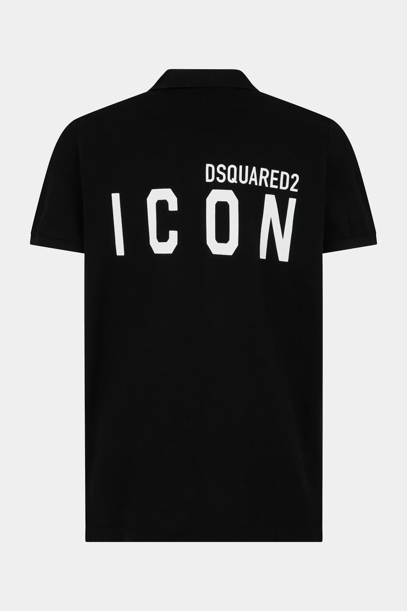 T-Shirts En Poloshirts^Dsquared2 Iconisch Tennisfit Poloshirt Zwart