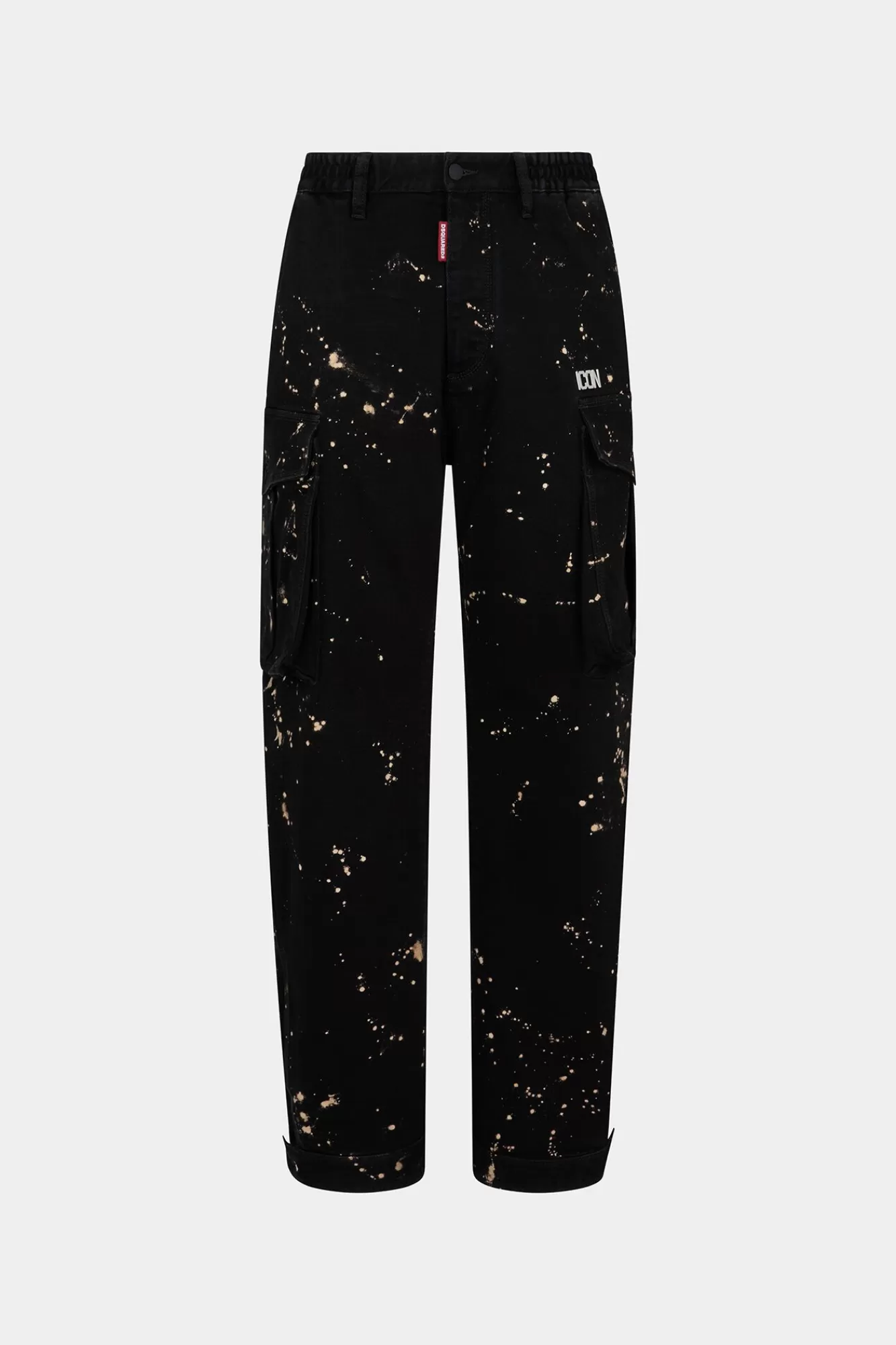 Broek^Dsquared2 Iconische Cargobroek Zwart