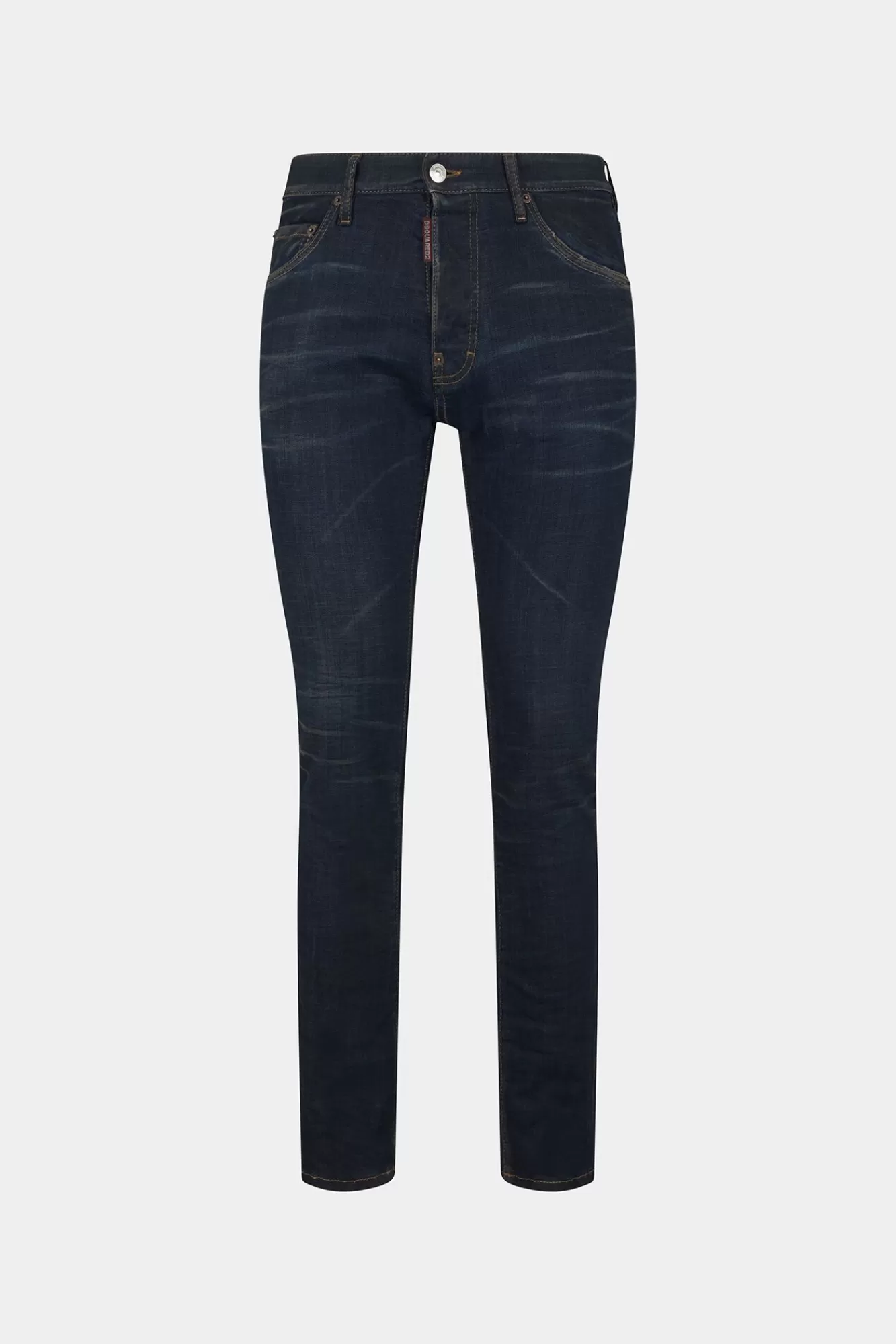 Jeans^Dsquared2 Iconische Zwarte Dusty Wash Cool Guy Jeans Marine