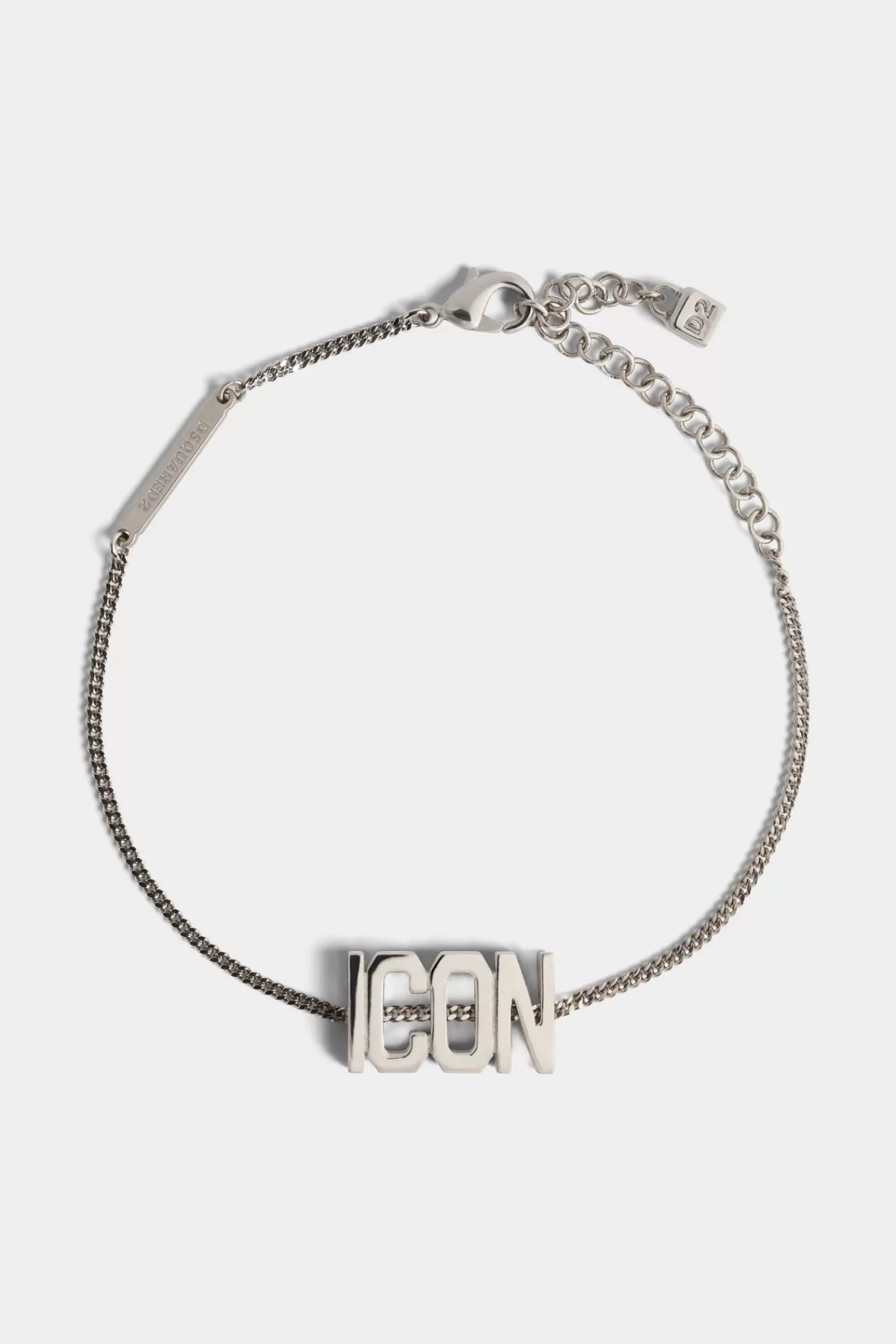 Sieraden^Dsquared2 Icoon Avondarmband Zilver