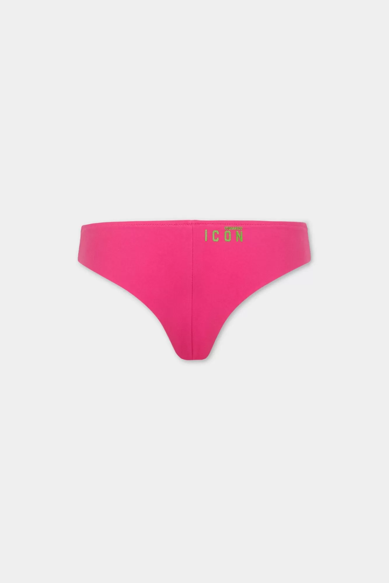 Ondergoed^Dsquared2 Icoon Braziliaanse Slip Fuxia/Groen