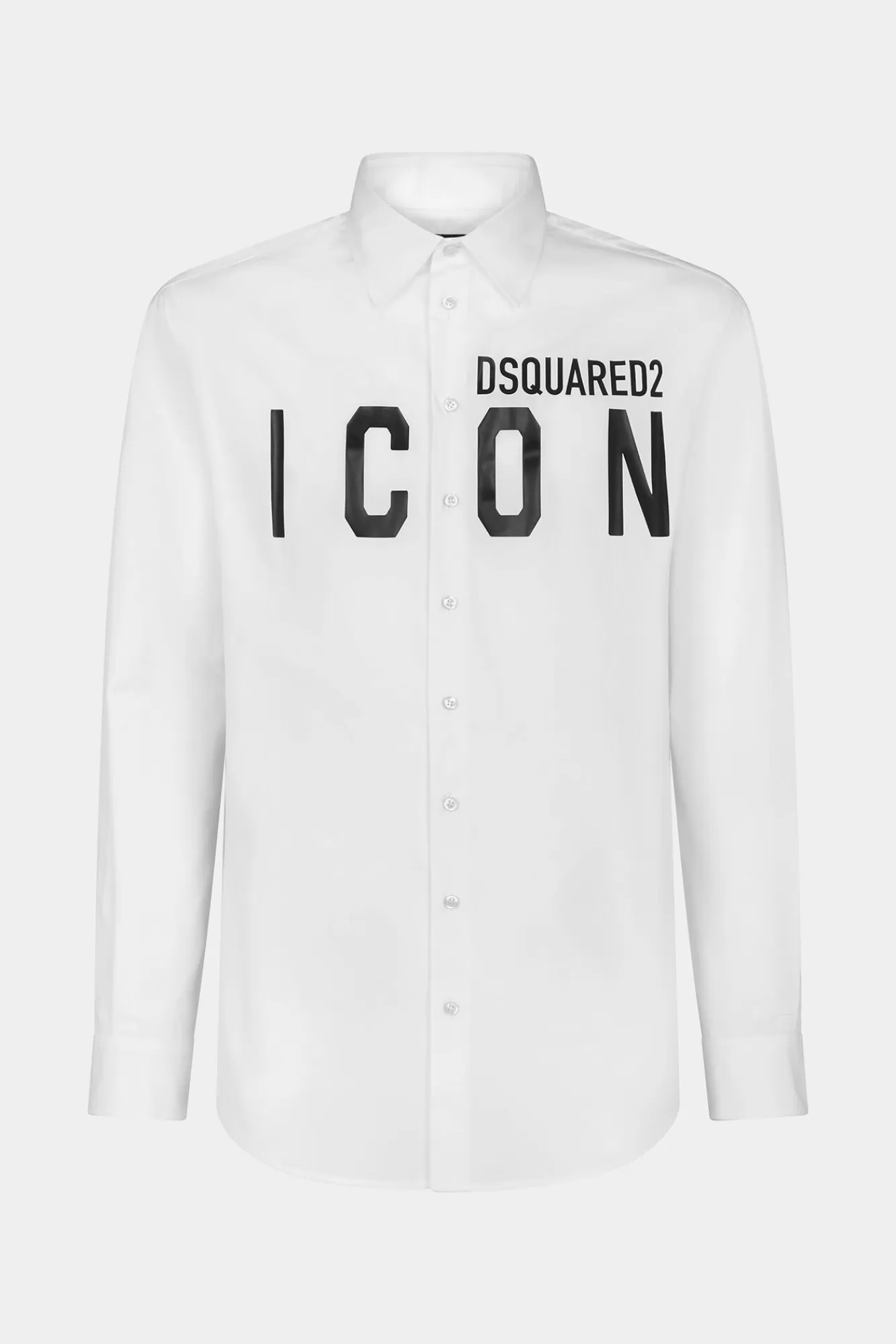 Overhemden^Dsquared2 Icoon Drop-Shirt Wit