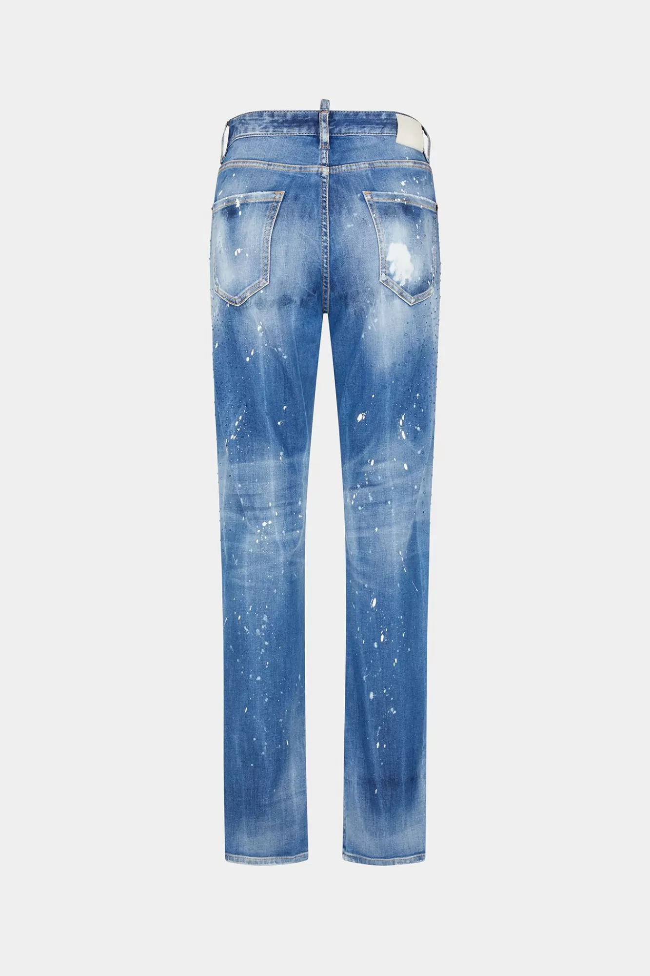 Jeans^Dsquared2 Jeans Met Medium Ijsvlekken Wassing 642 Marine