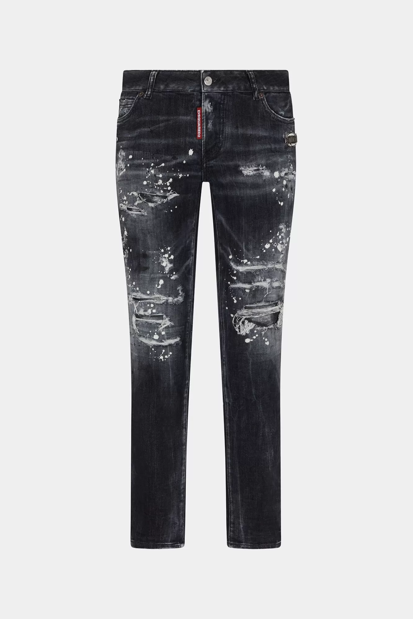 Jeans^Dsquared2 Jennifer Jeans In E Wassing Zwart