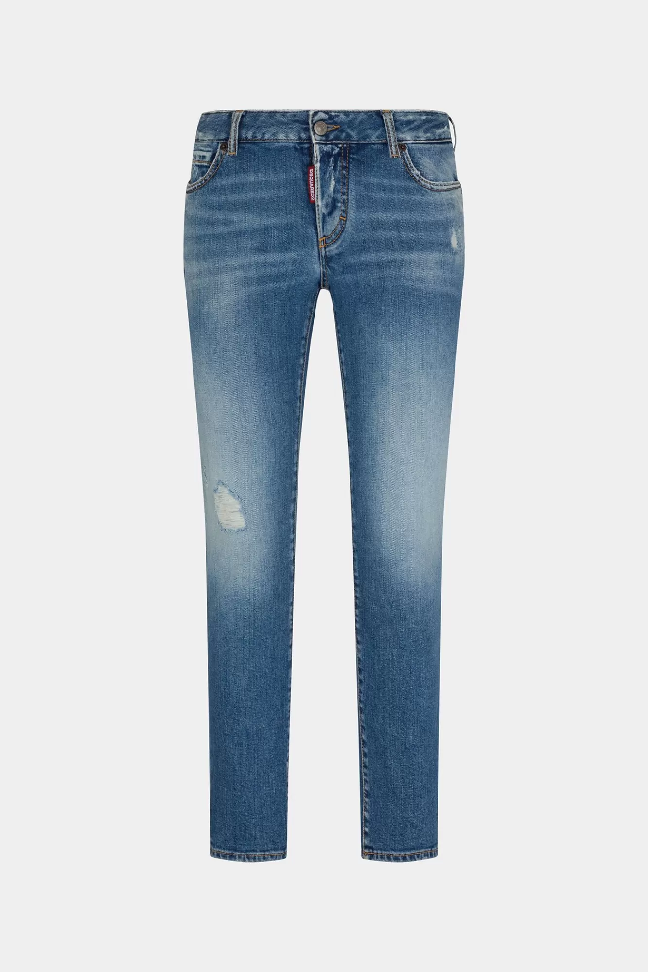 Jeans^Dsquared2 Jennifer Jeans Met Medium Preppy Wassing Marine