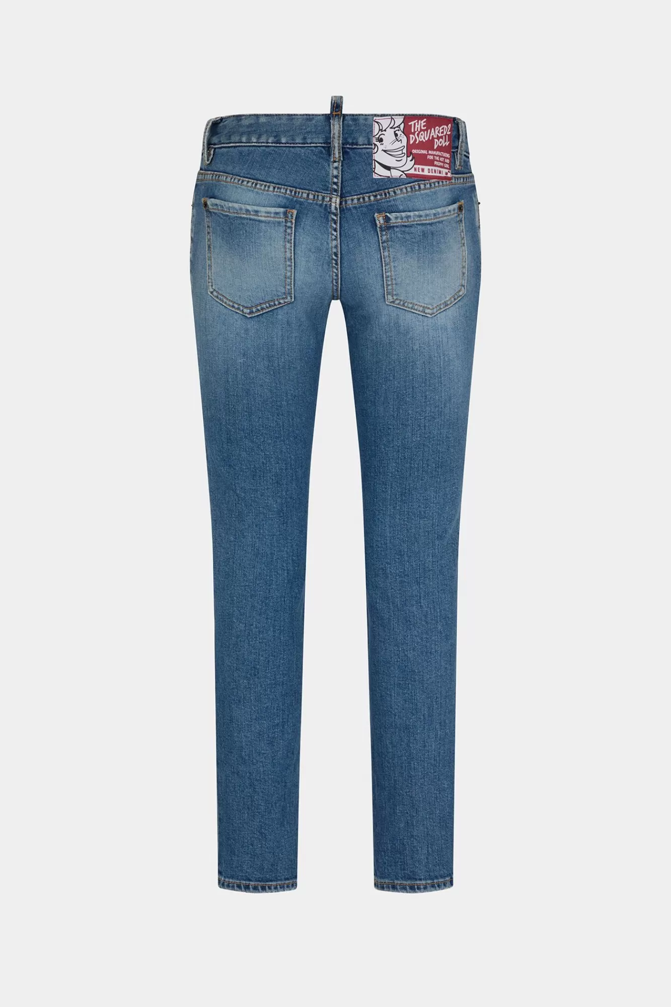 Jeans^Dsquared2 Jennifer Jeans Met Medium Preppy Wassing Marine