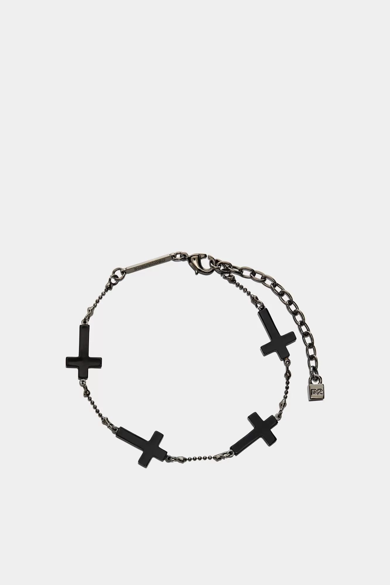 Sieraden^Dsquared2 Jezus Armband Zwart