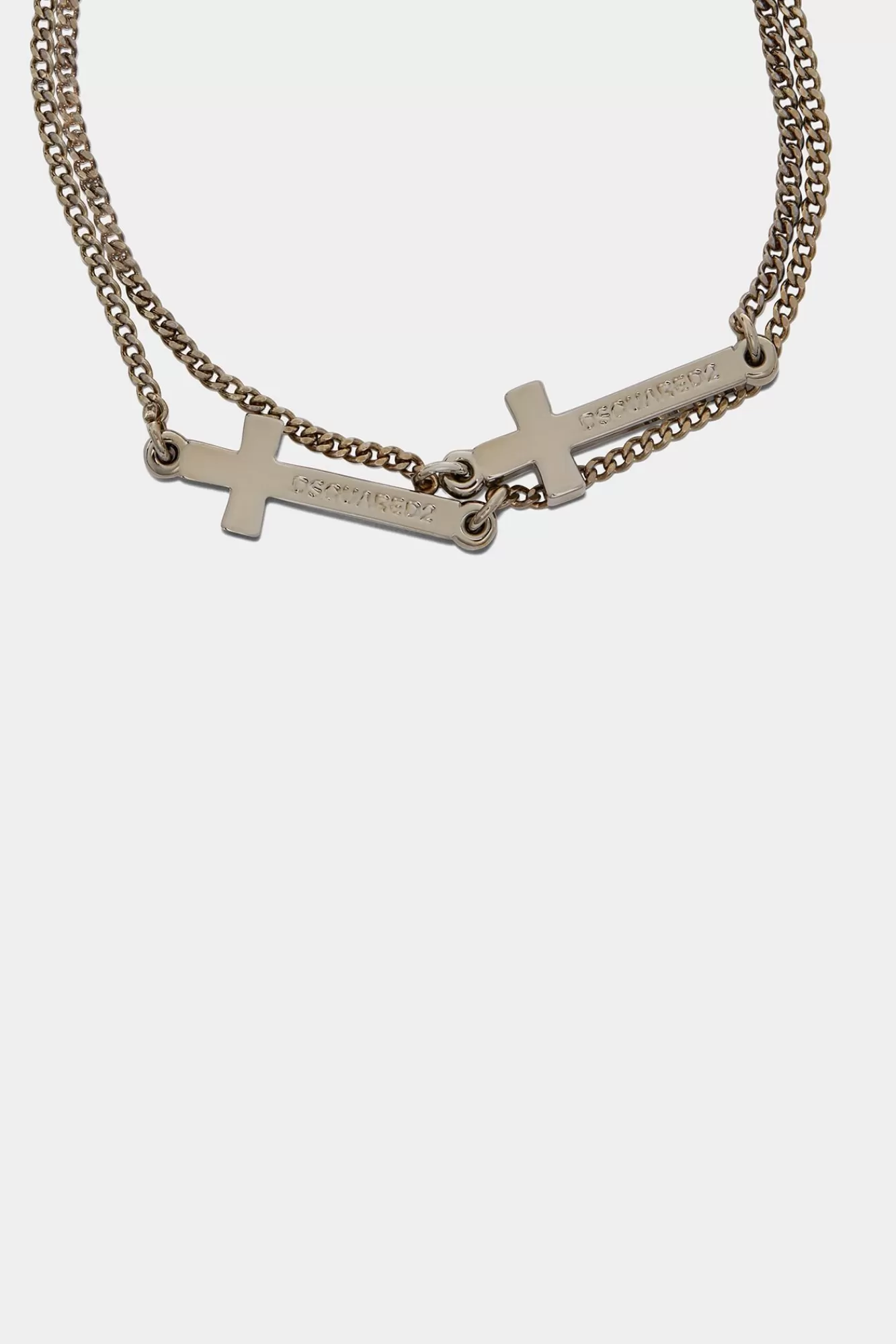 Sieraden^Dsquared2 Jezus Armband Zilver