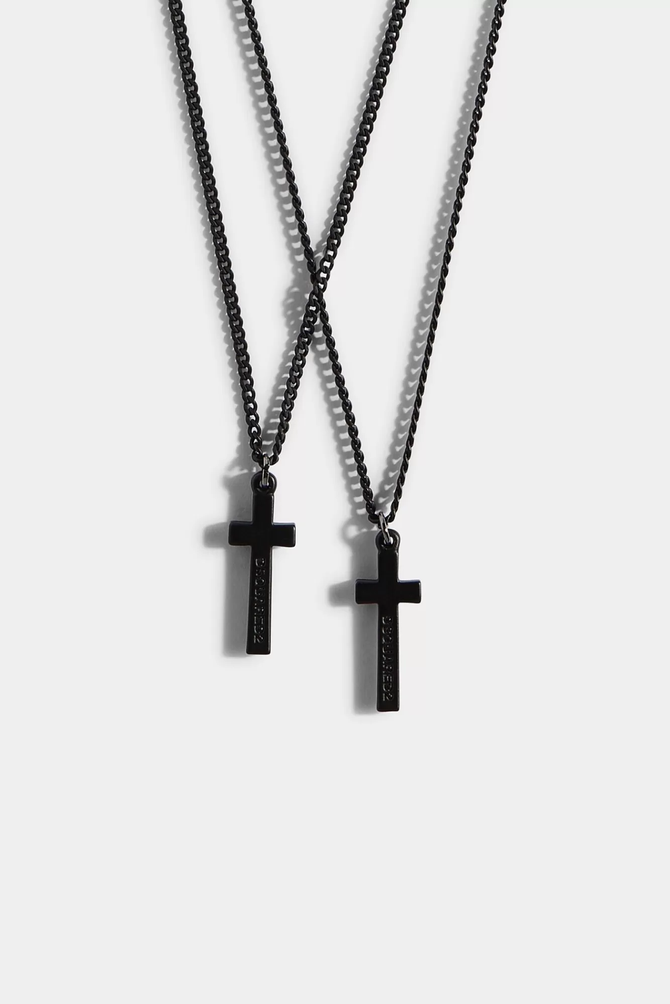 Sieraden^Dsquared2 Jezus Ketting Zwart