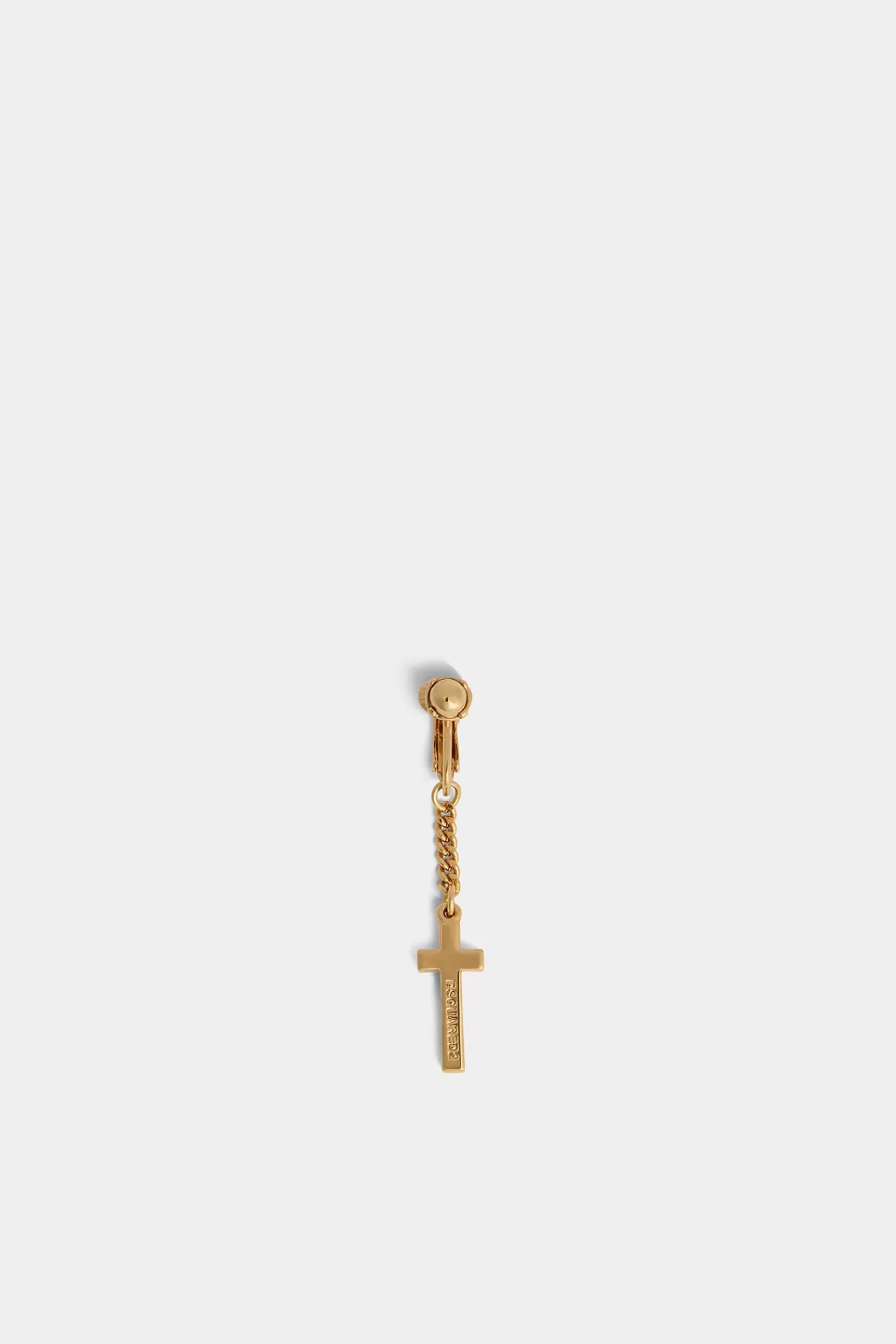 Sieraden^Dsquared2 Jezus Oorbel Goud