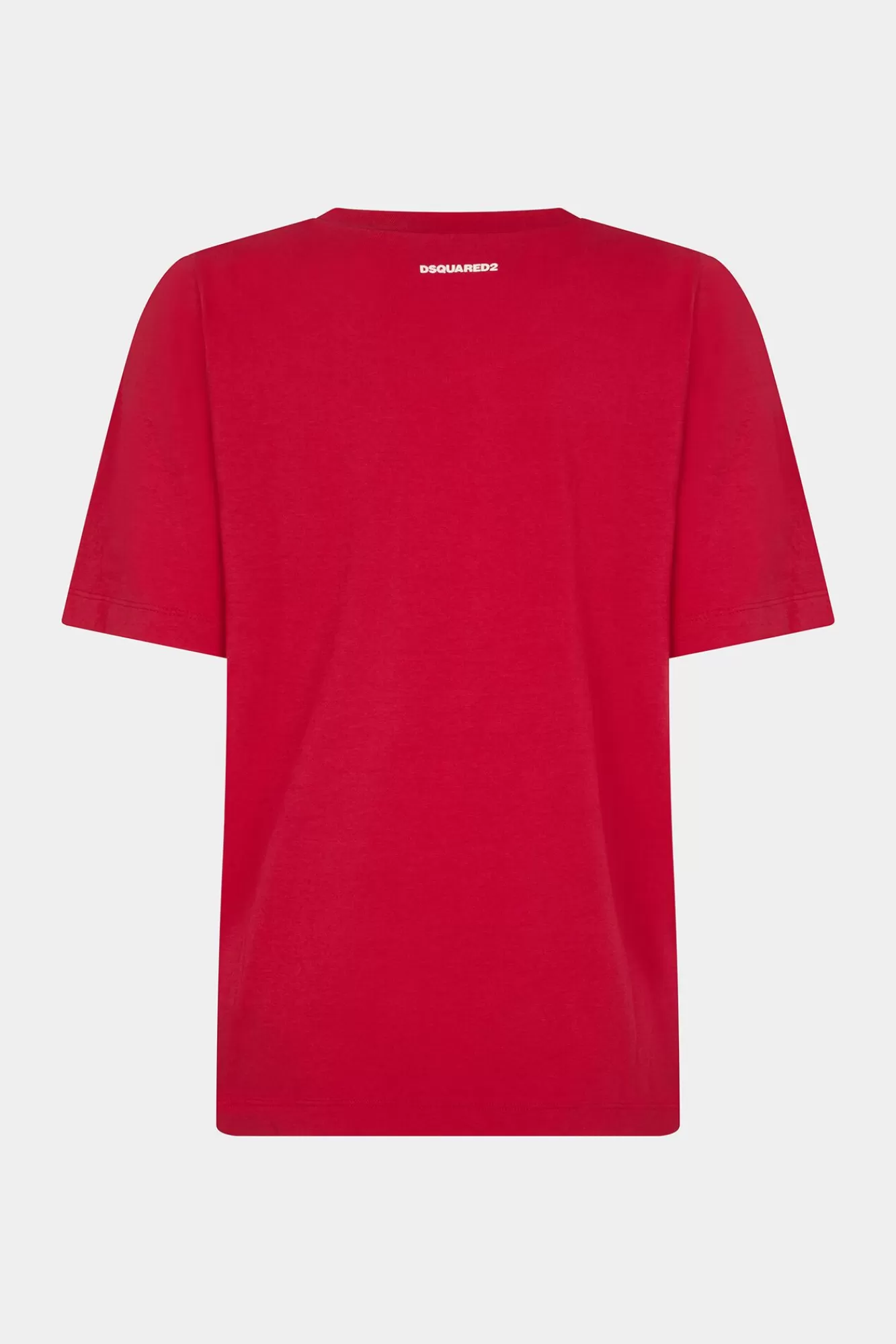 Tops En T-Shirts^Dsquared2 Kersenmeisje Mini-Fit T-Shirt Donkerrood