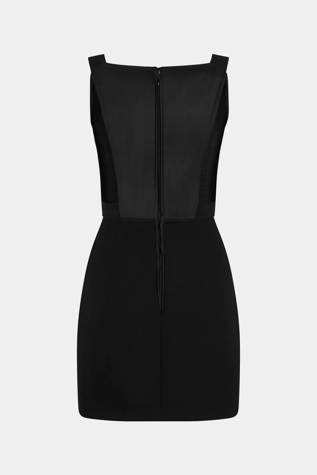 Jurken En Jumpsuits^Dsquared2 Korset Jurk Zwart