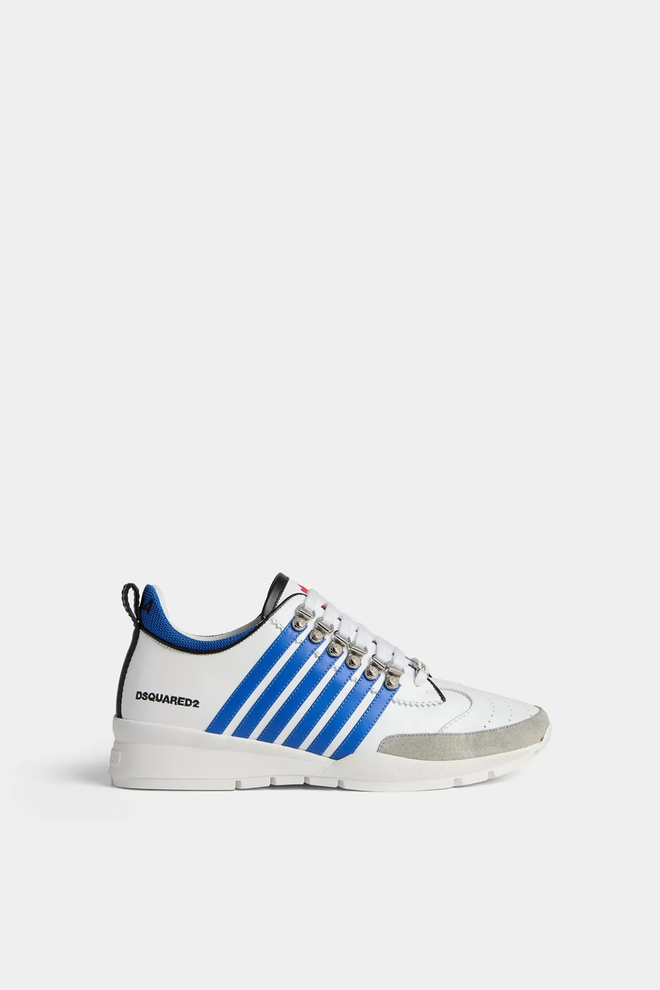 Sneakers^Dsquared2 Legendarische Sneakers Wit Blauw