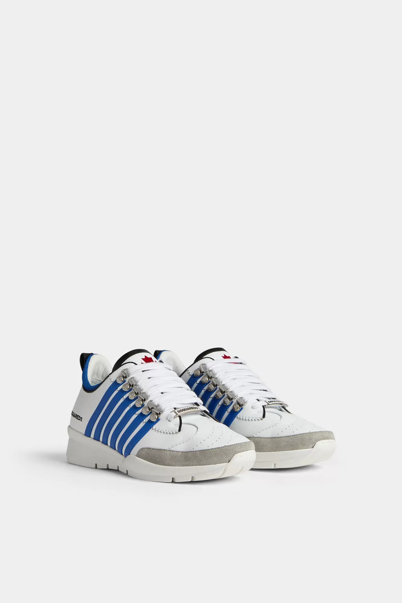 Sneakers^Dsquared2 Legendarische Sneakers Wit Blauw