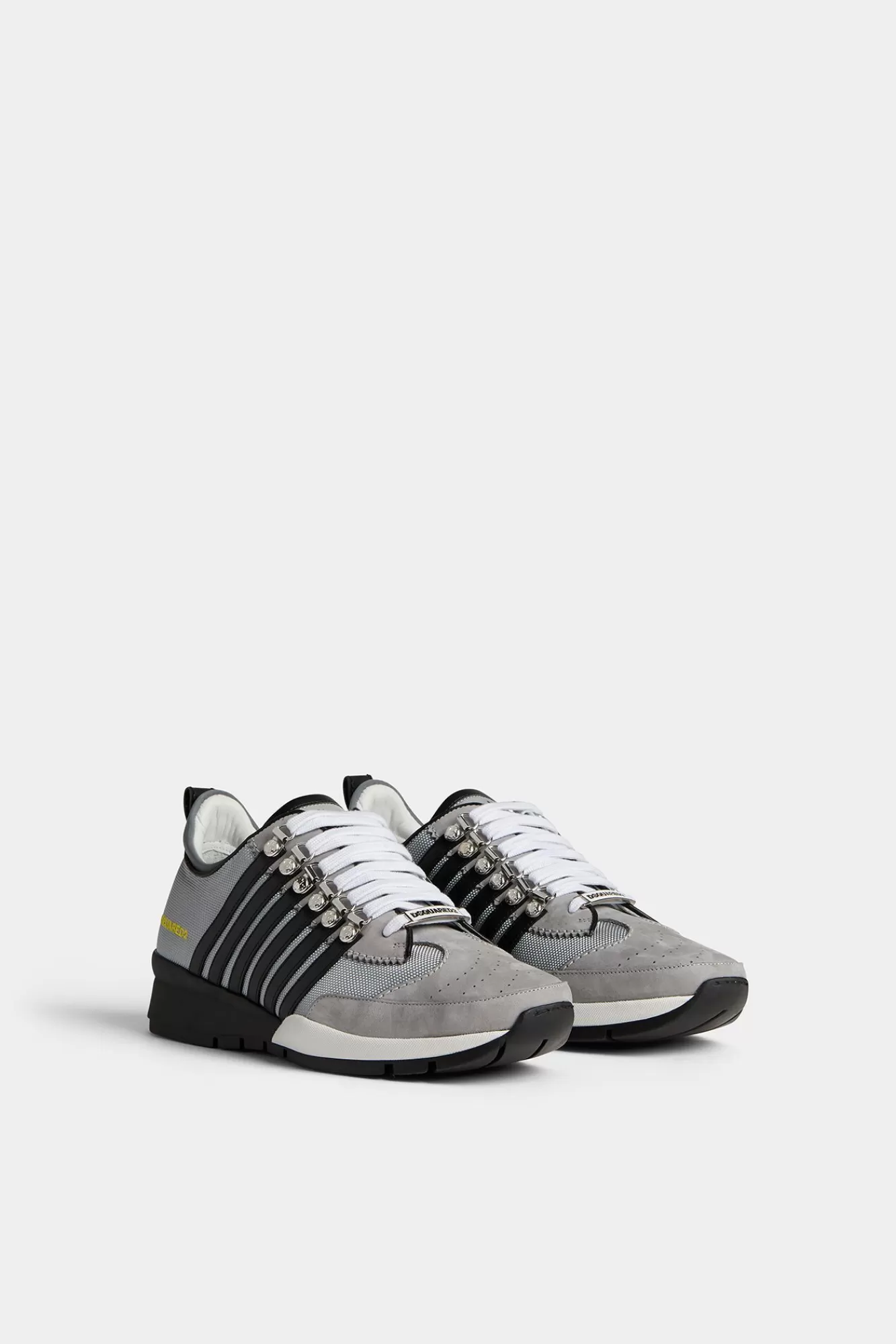 Sneakers^Dsquared2 Legendarische Sneakers Grijs Zwart