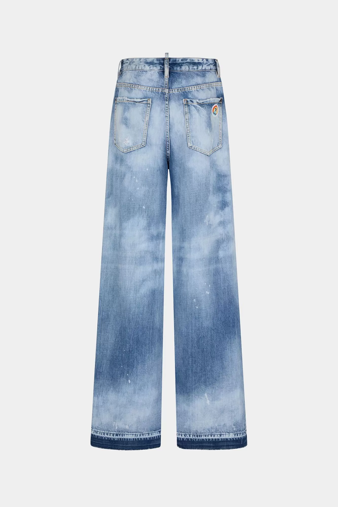 Jeans^Dsquared2 Lichte Traveller-Jeans Met Everglades-Wassing Marine