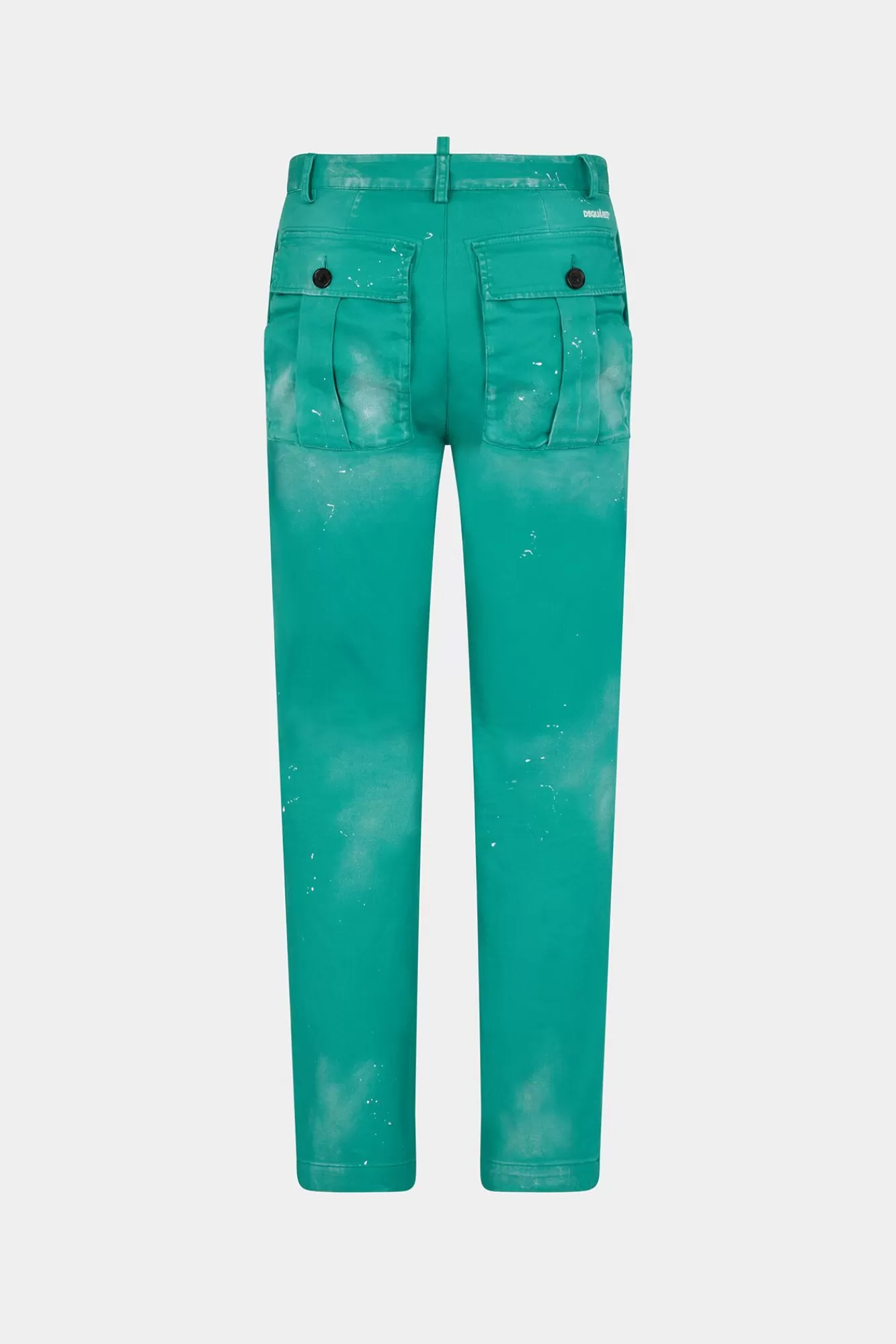 Broek^Dsquared2 Lichte Vlekken 642 Broek Blauw Gras