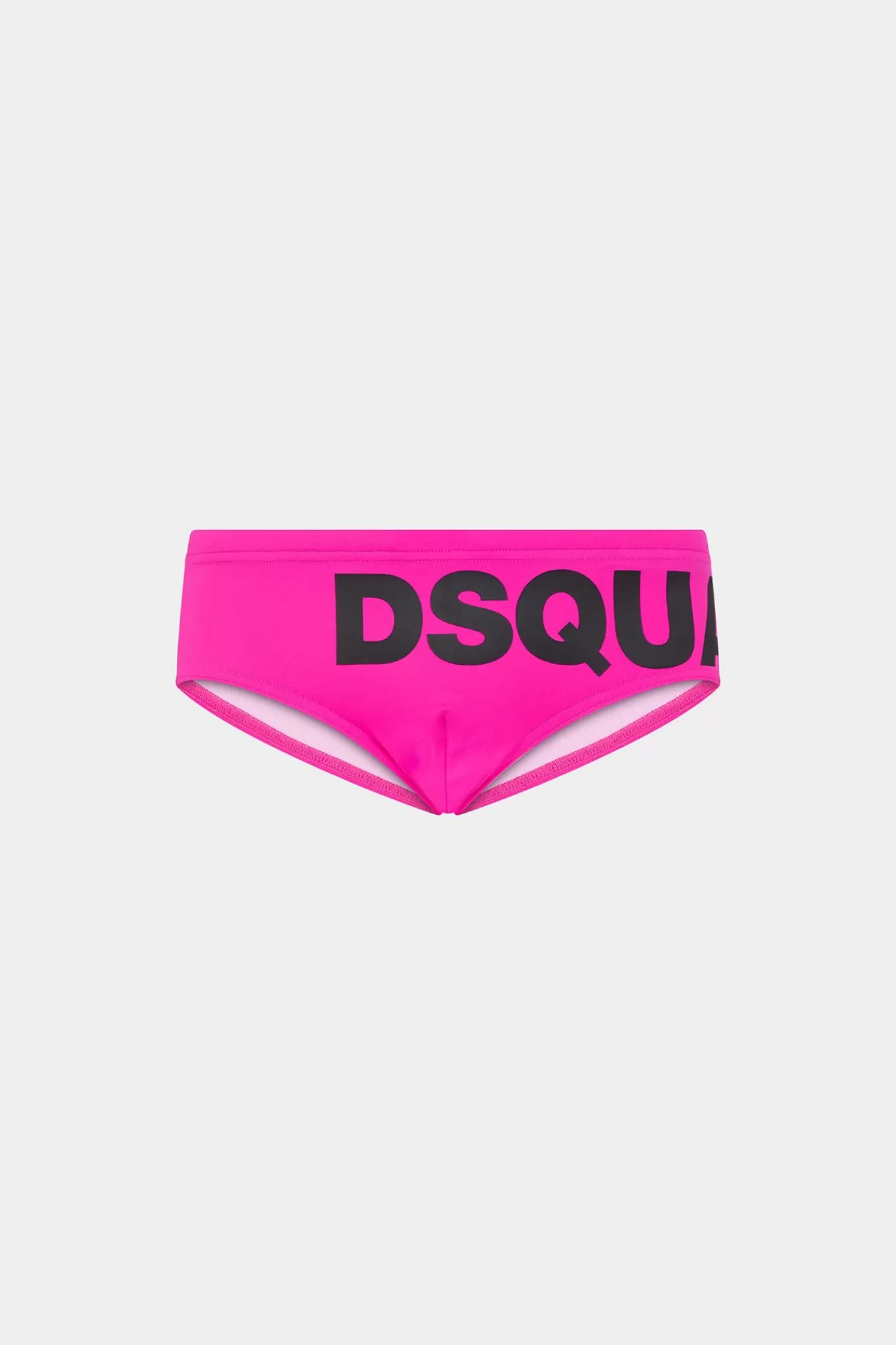 Strandkleding^Dsquared2 Maxi-Logo Zwembroek Paars