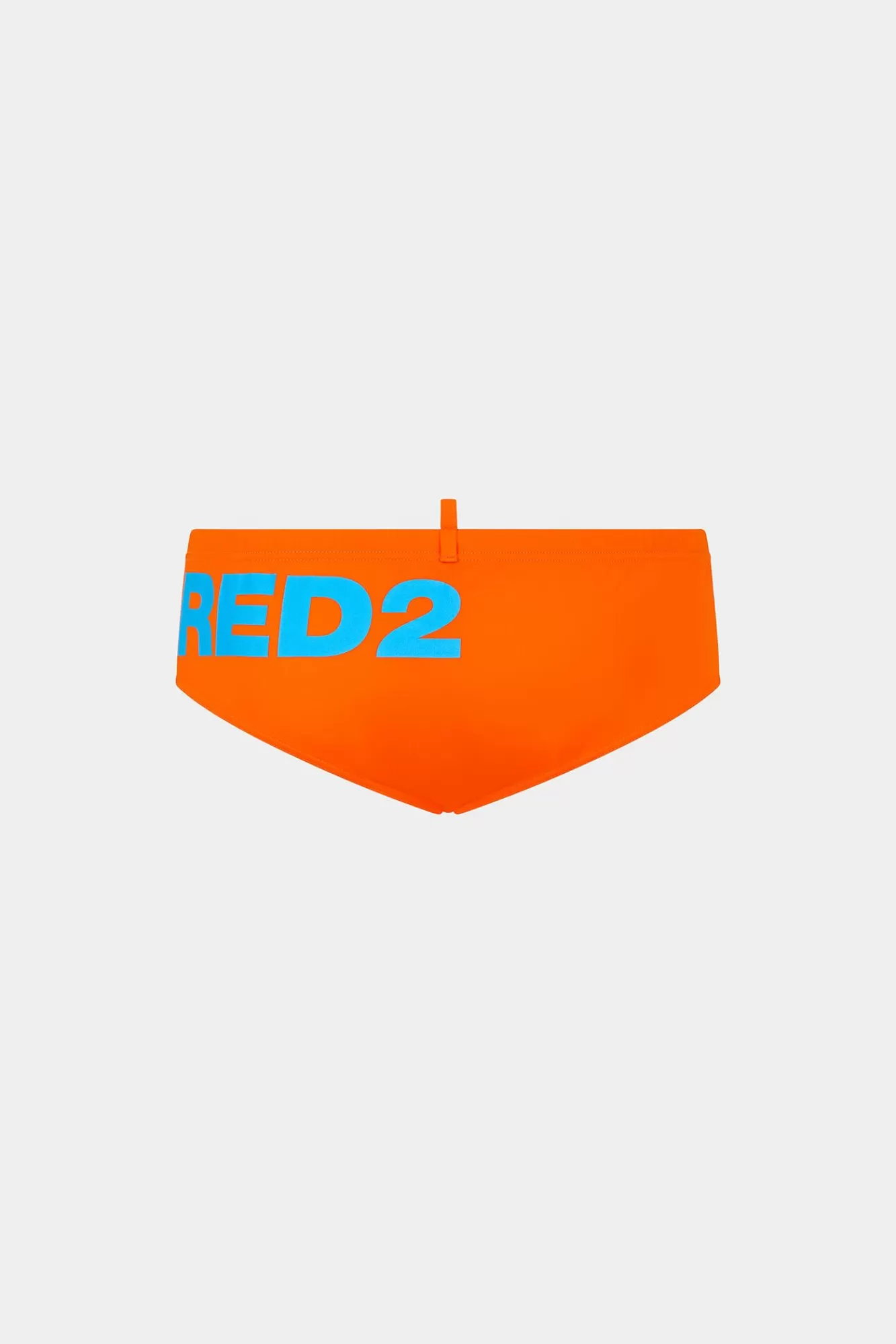 Strandkleding^Dsquared2 Maxi-Logo Zwembroek Oranje