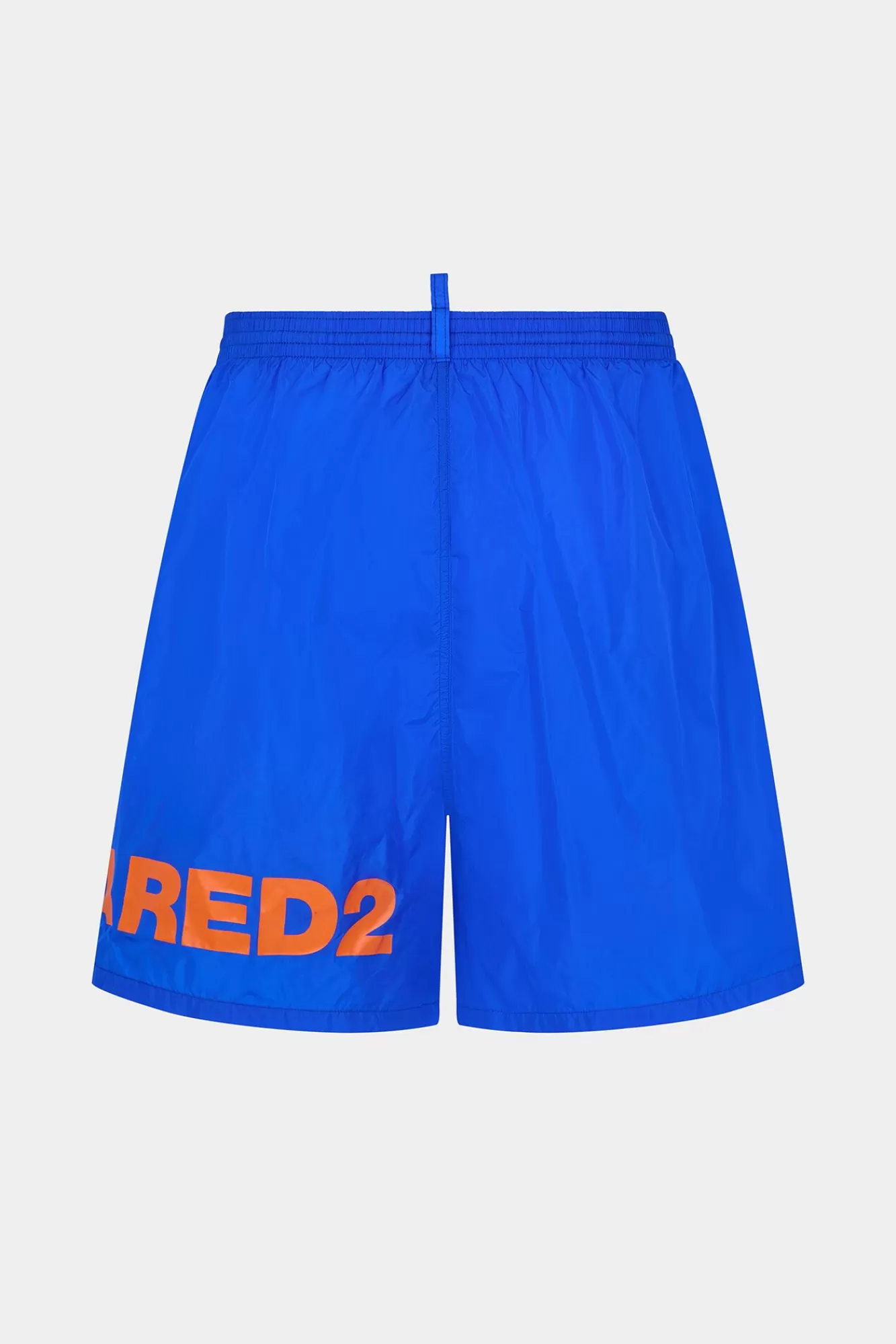 Strandkleding^Dsquared2 Maxi-Logo-Boxer Blauw