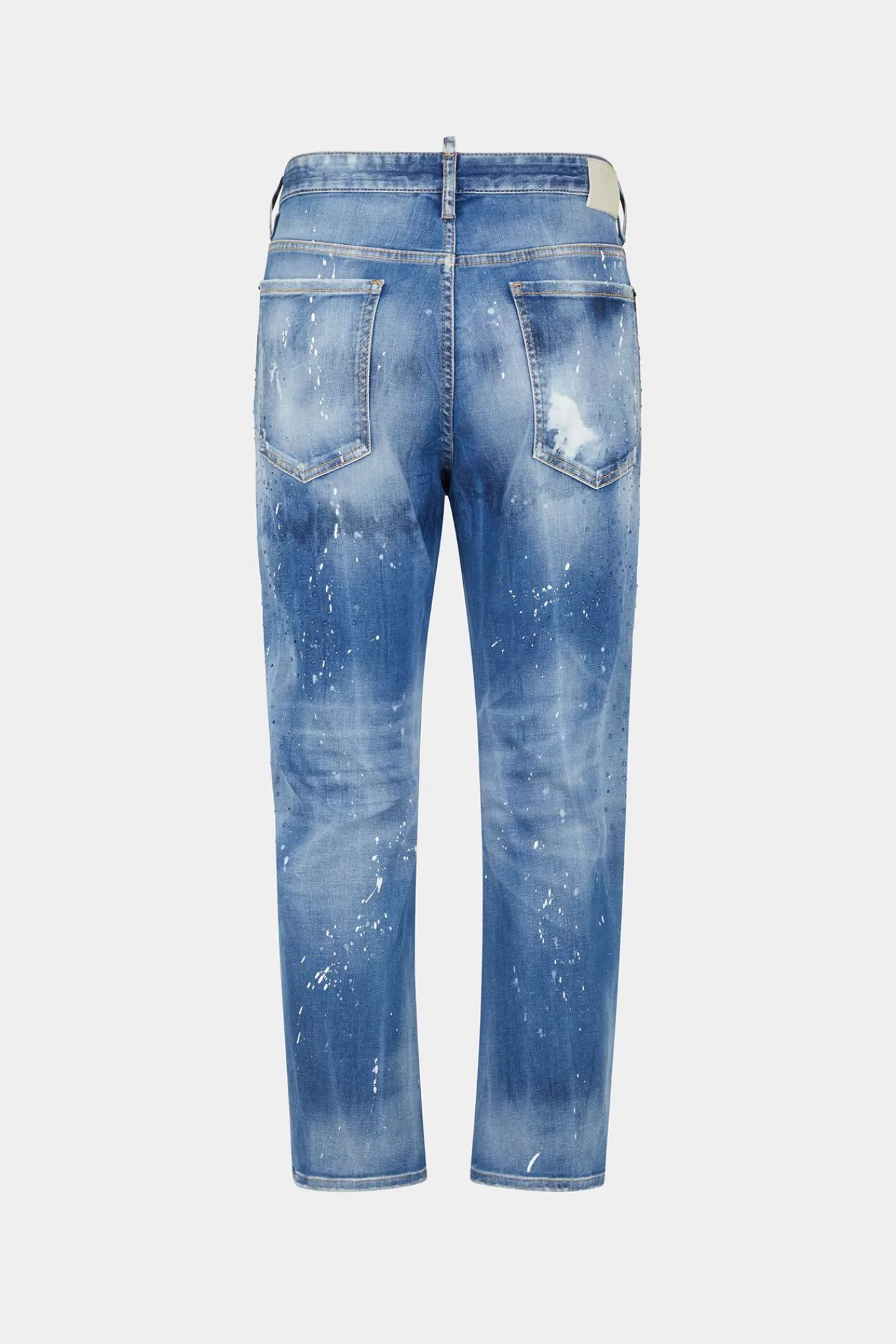 Jeans^Dsquared2 Medium Iced Spots Wash Bro-Jeans Marine