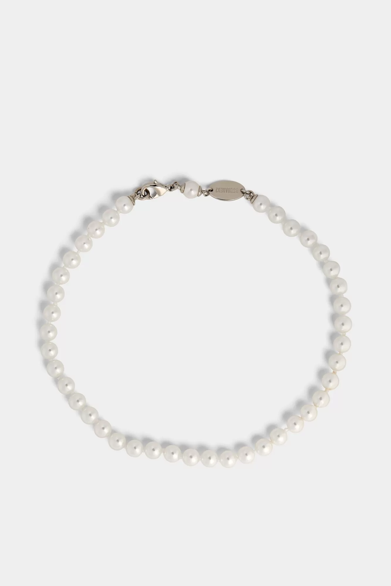 Sieraden^Dsquared2 Parels Choker Witte Parel