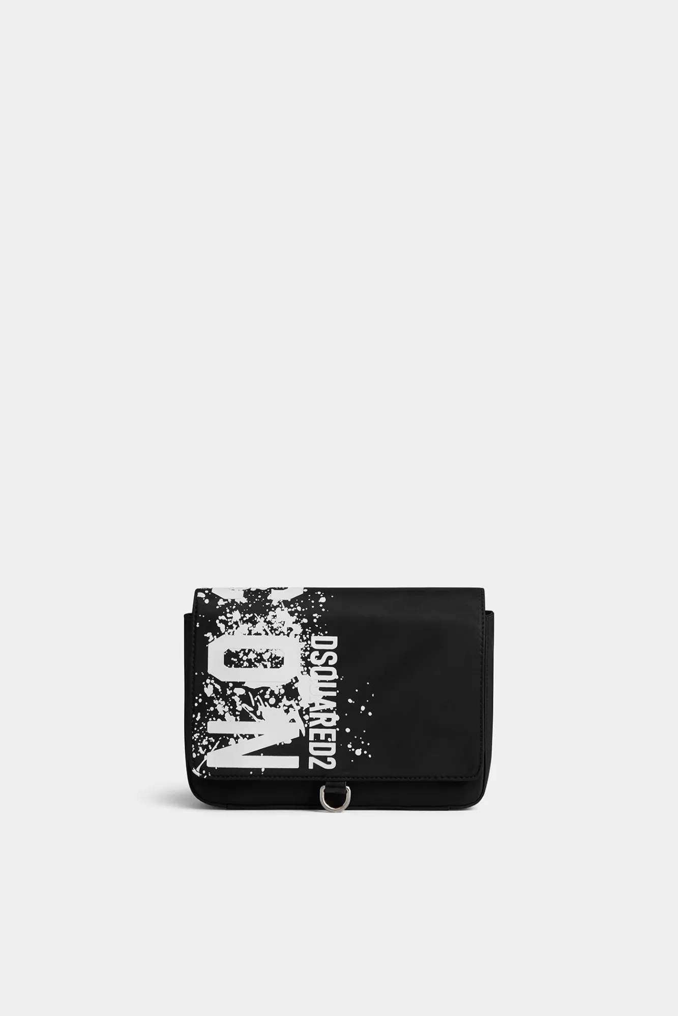 Crossbody^Dsquared2 Pictogram Splash Crossbody Zwart