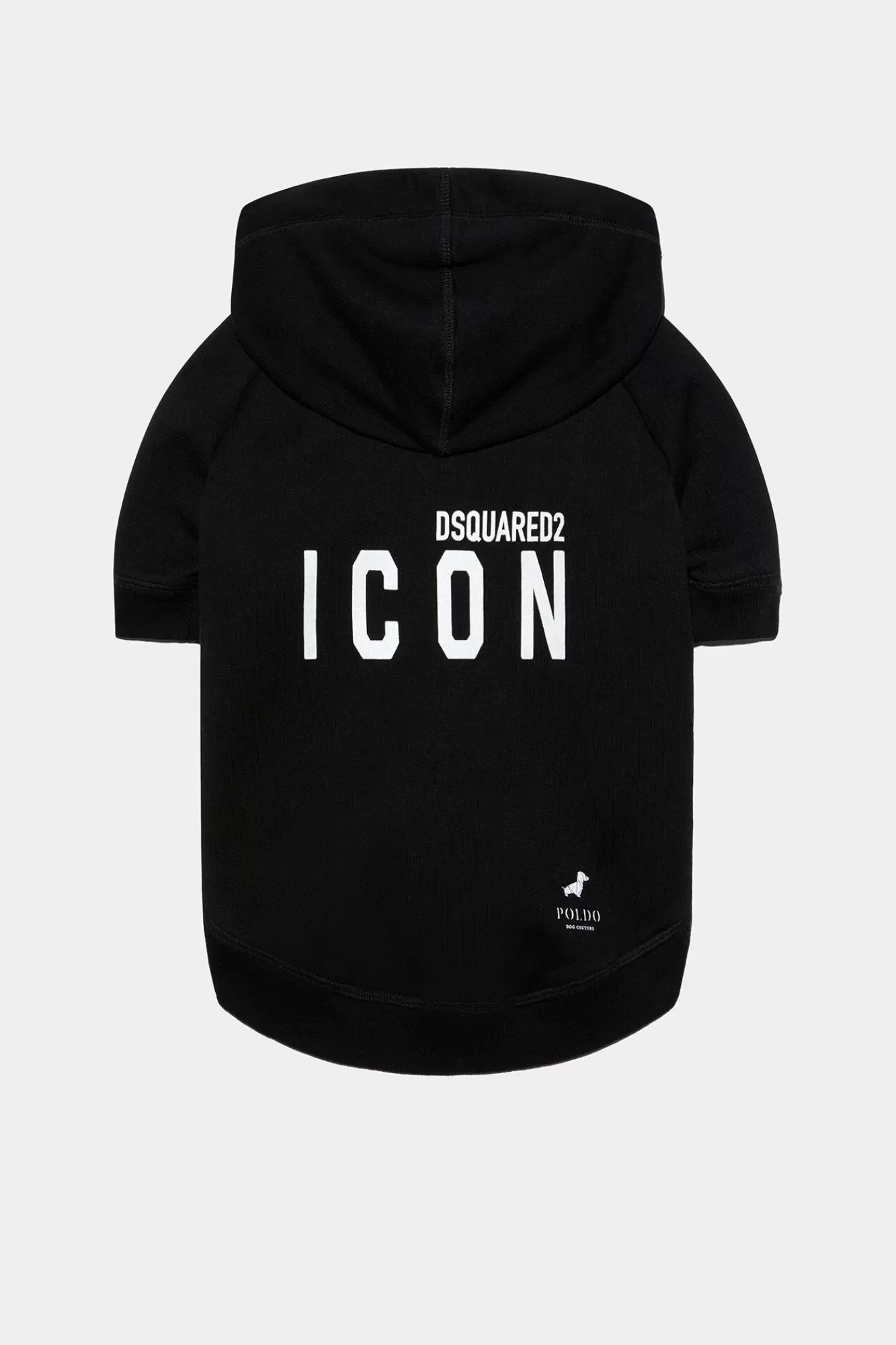 Huisdierencollectie^Dsquared2 Poldo X D2 Ottawa-Icoonsweatshirt Zwart