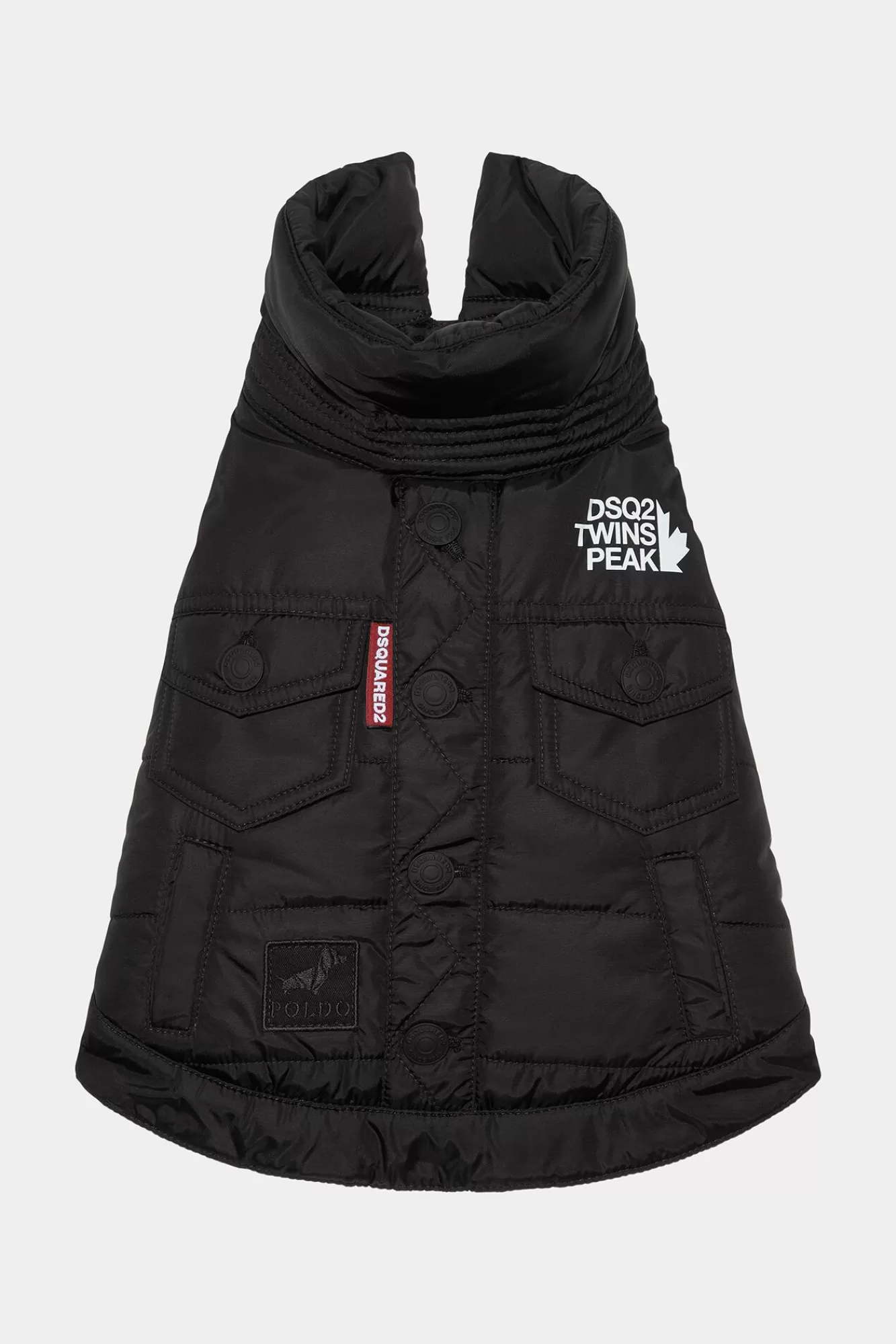 Huisdierencollectie^Dsquared2 Poldo X D2 Vancouver-Vest Zwart