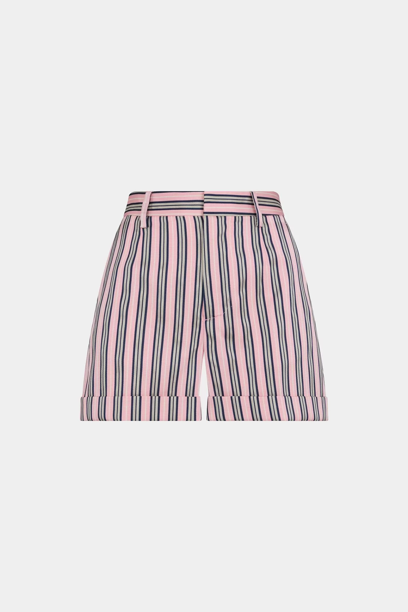 Korte Broek^Dsquared2 Preppy Boston-Short Roze Blauw