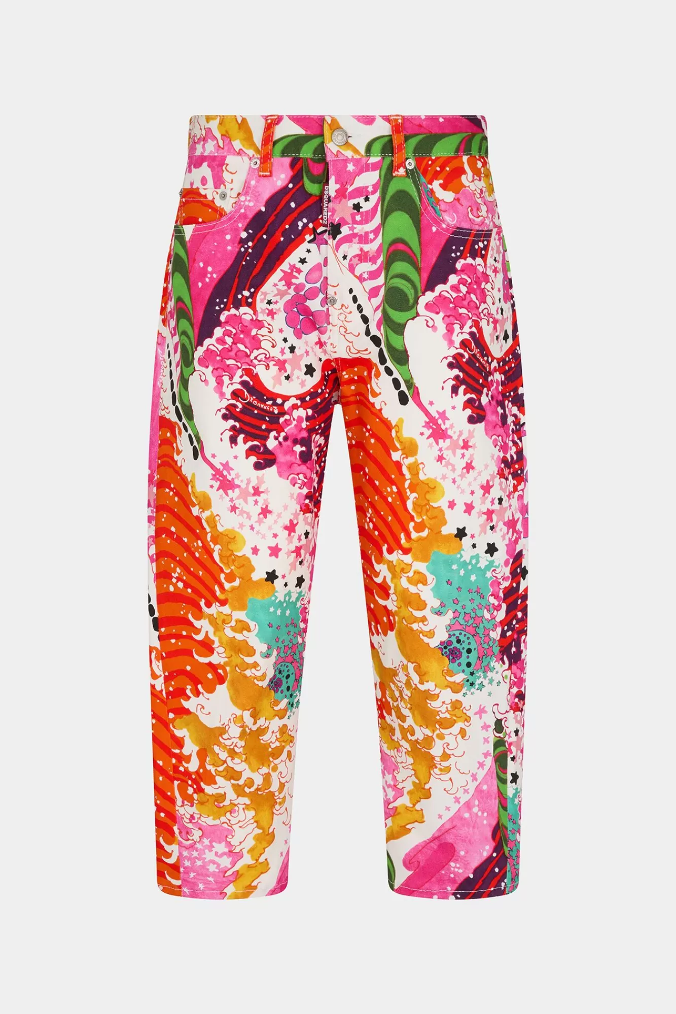 Co-Orden^Dsquared2 Psychedelische Dromen Kawaii Casual Broek Veelkleurig