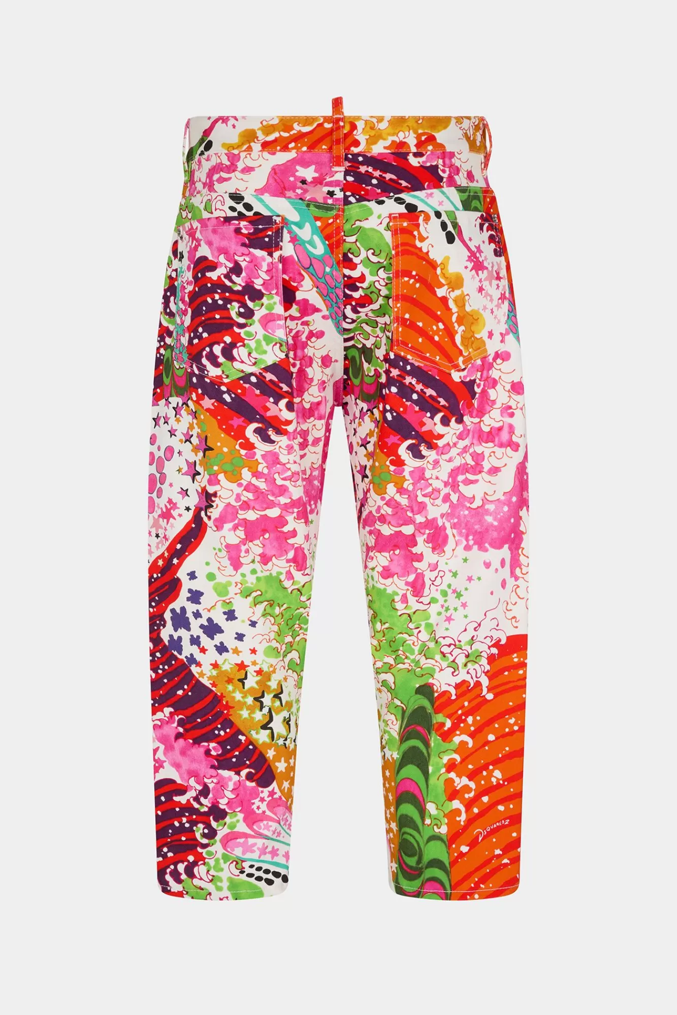 Co-Orden^Dsquared2 Psychedelische Dromen Kawaii Casual Broek Veelkleurig