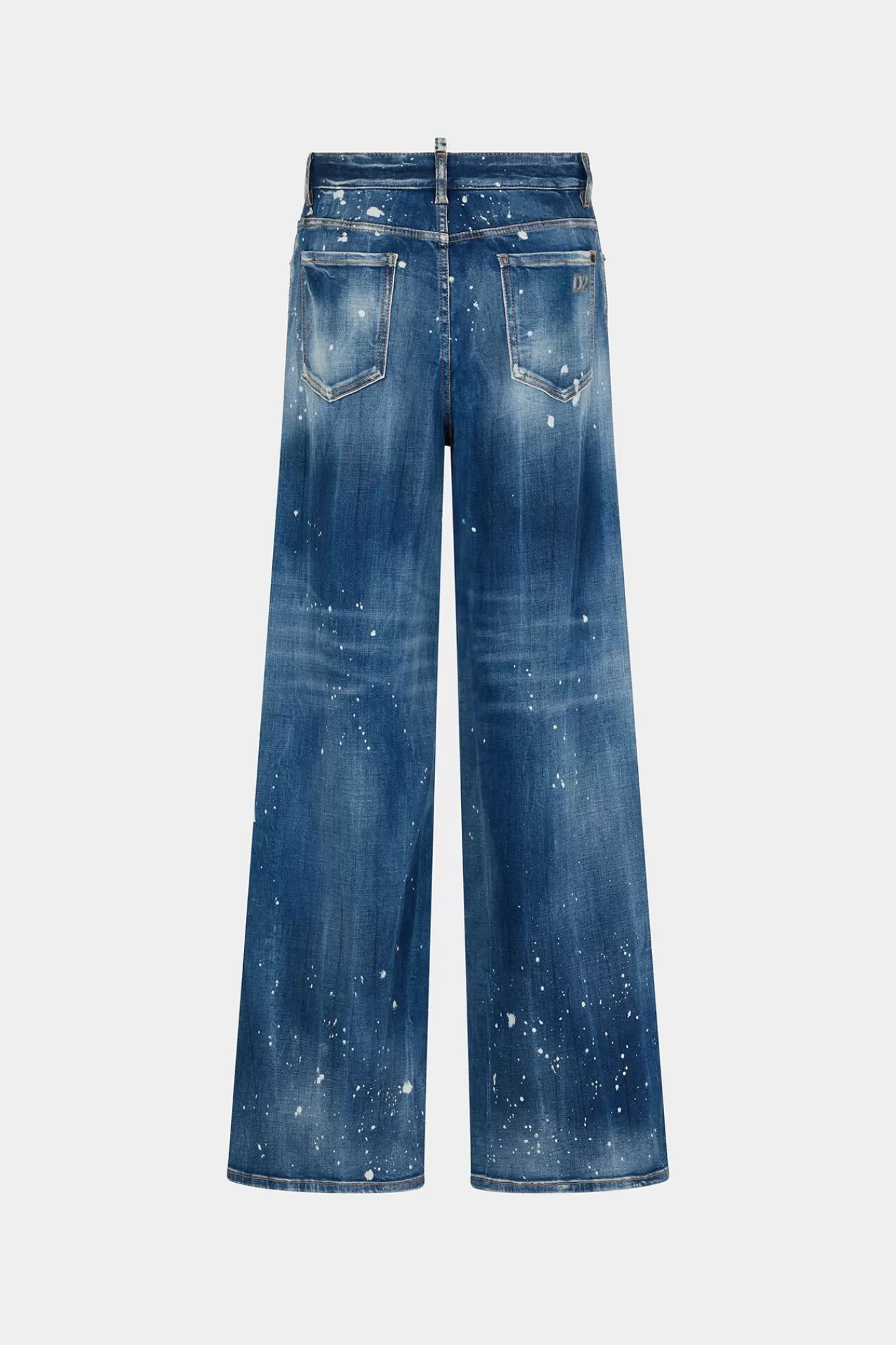 Jeans^Dsquared2 Reizigerjeans Met Medium Kinky Wassing Marine