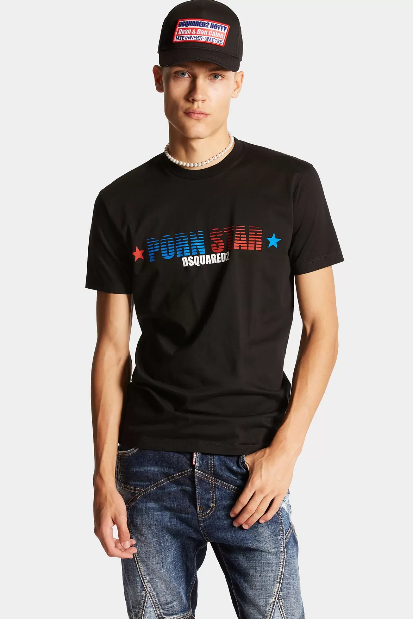 T-Shirts En Poloshirts^Dsquared2 Rocco Cool-Fit T-Shirt Zwart